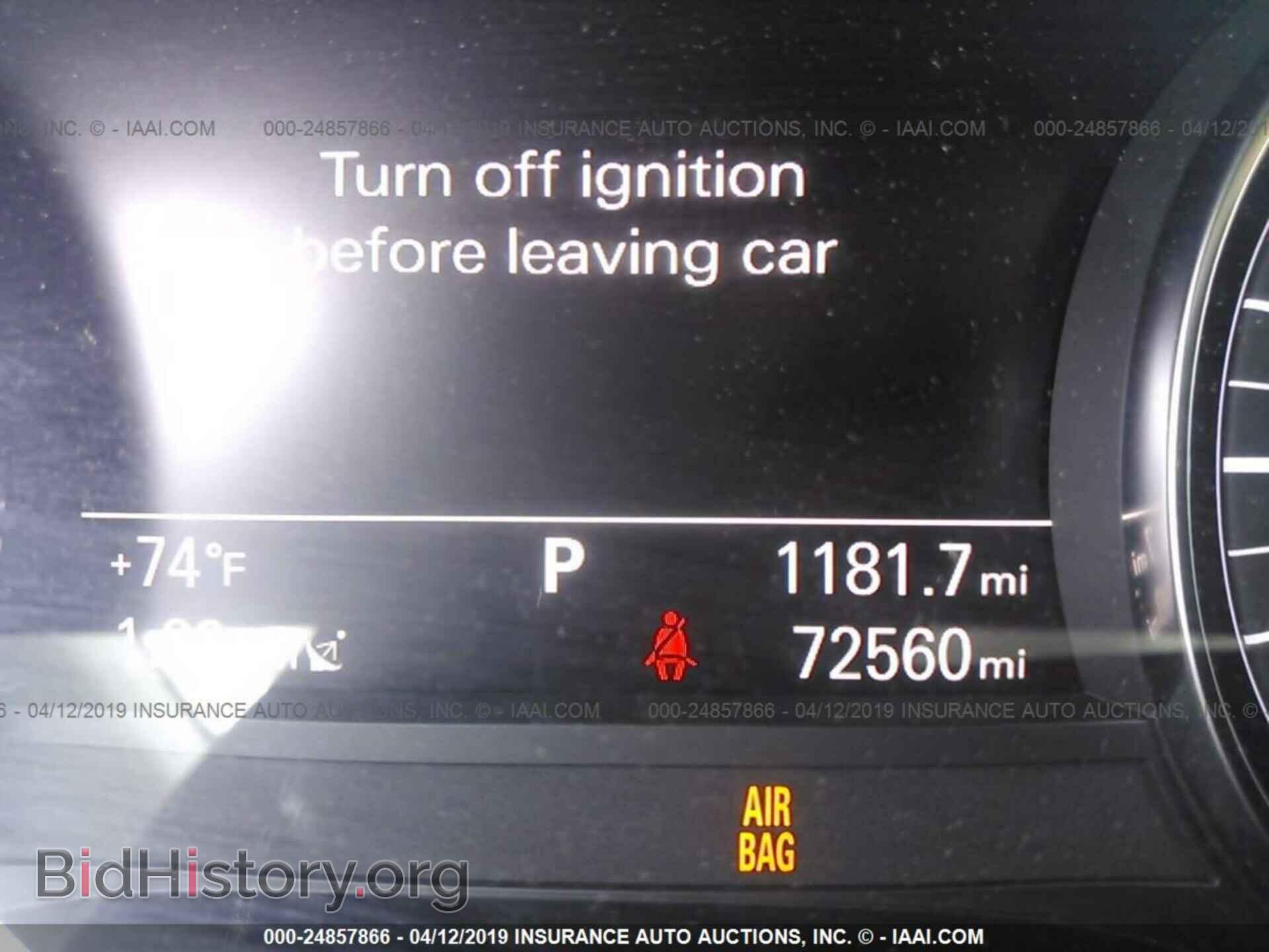 2013 AUDI A6 - VIN: WAUGFAFC3DN026280 - Фото 7