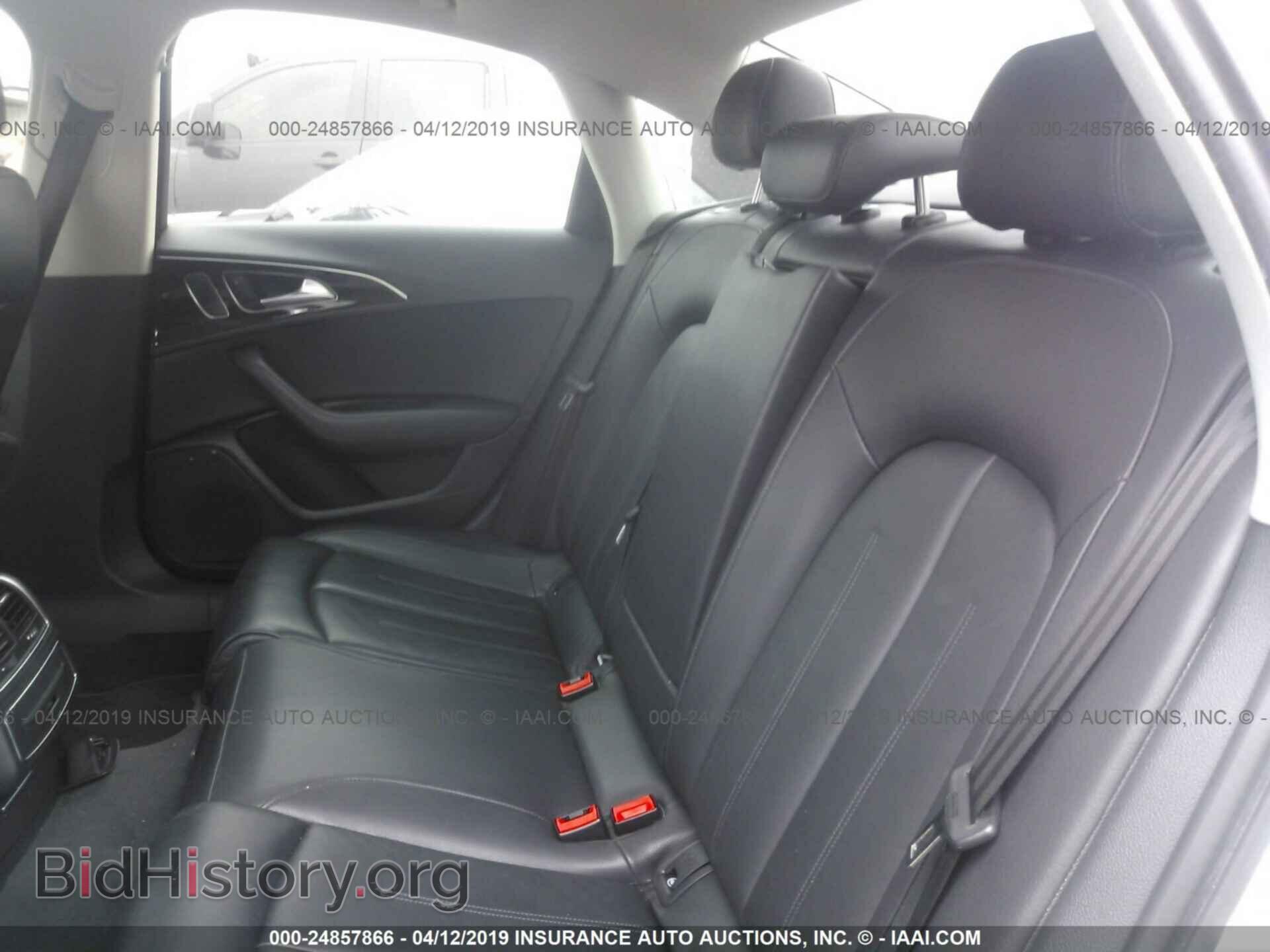2013 AUDI A6 - VIN: WAUGFAFC3DN026280 - Фото 8