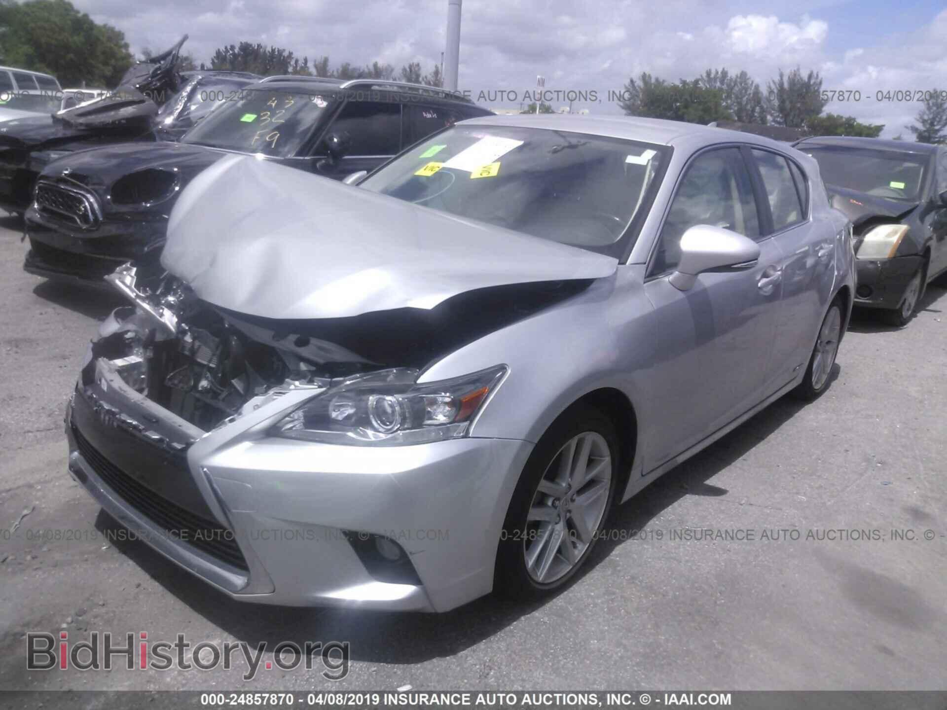 2016 LEXUS CT - VIN: JTHKD5BH9G2267695 - Фото 2