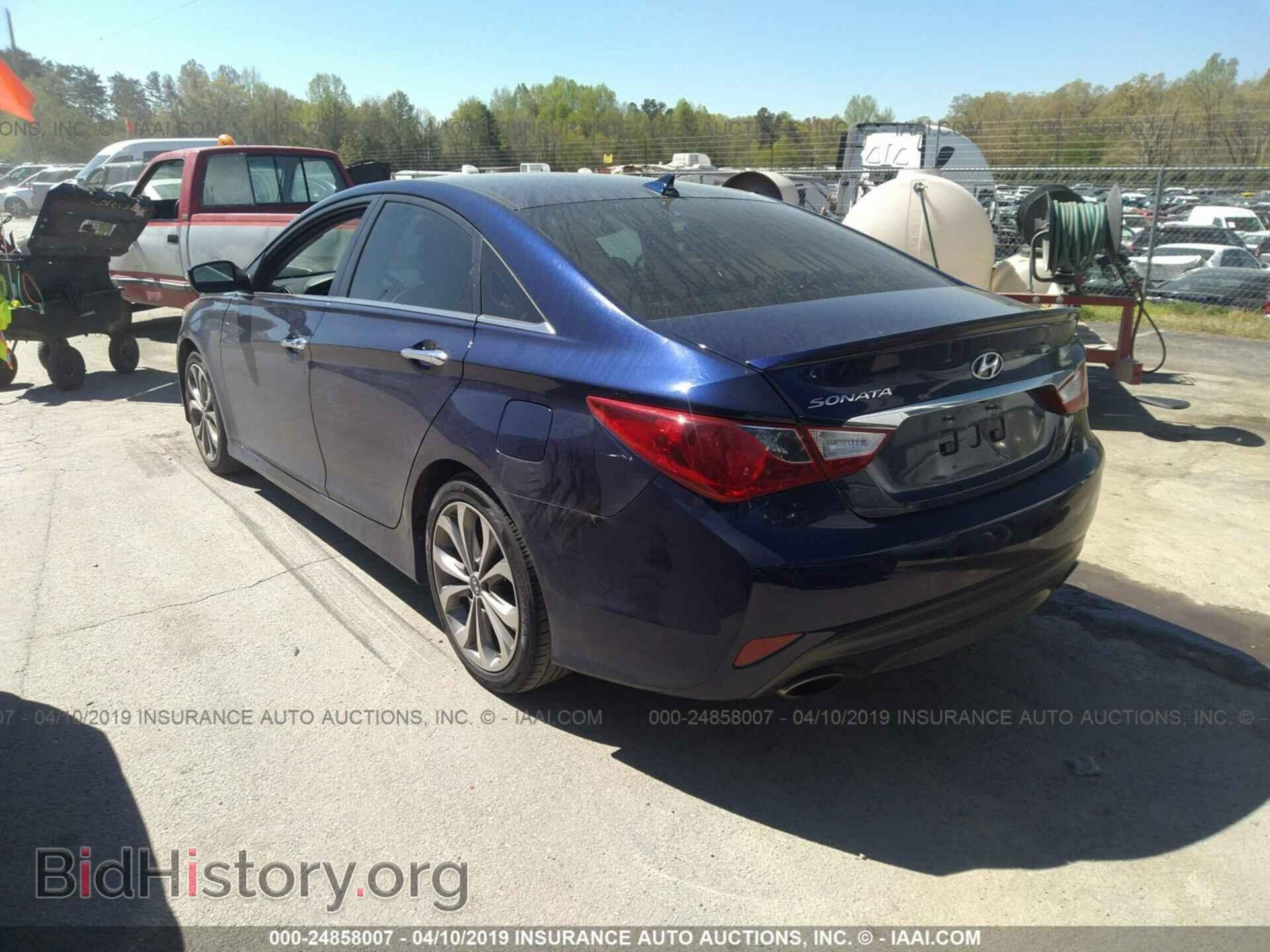 2014 HYUNDAI SONATA - VIN: 5NPEC4AC5EH875856 - Фото 3