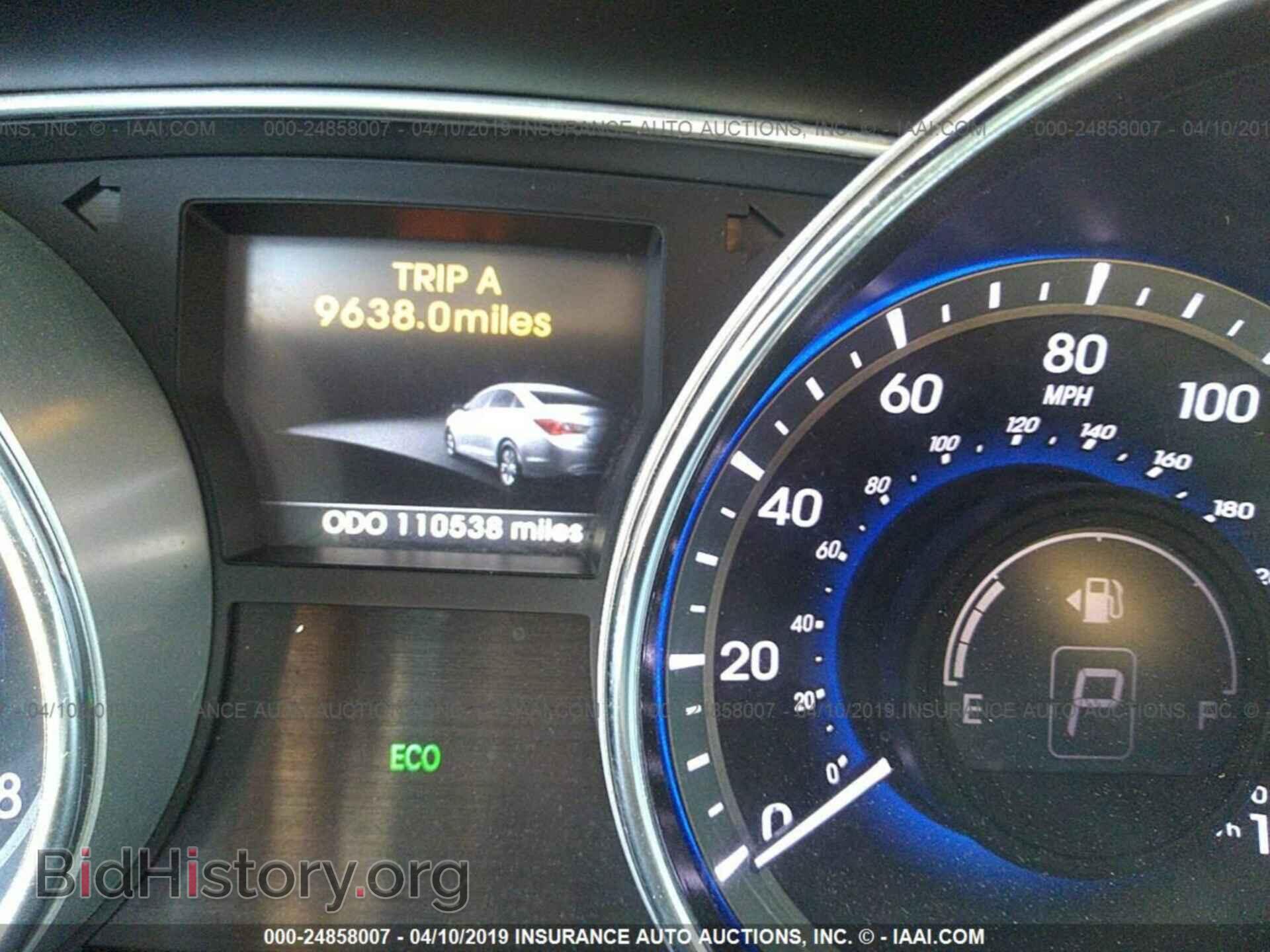 2014 HYUNDAI SONATA - VIN: 5NPEC4AC5EH875856 - Фото 7