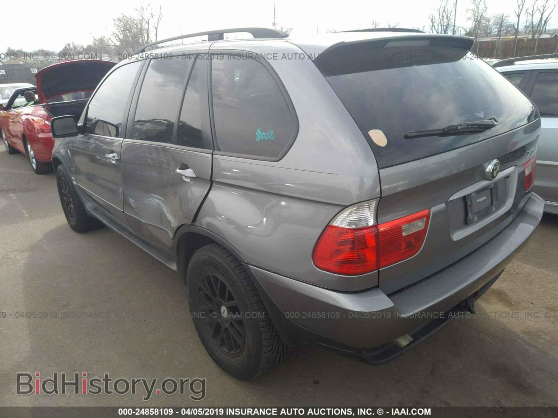 2005 BMW X5 - VIN: 5UXFA13535LY07573 - Фото 3