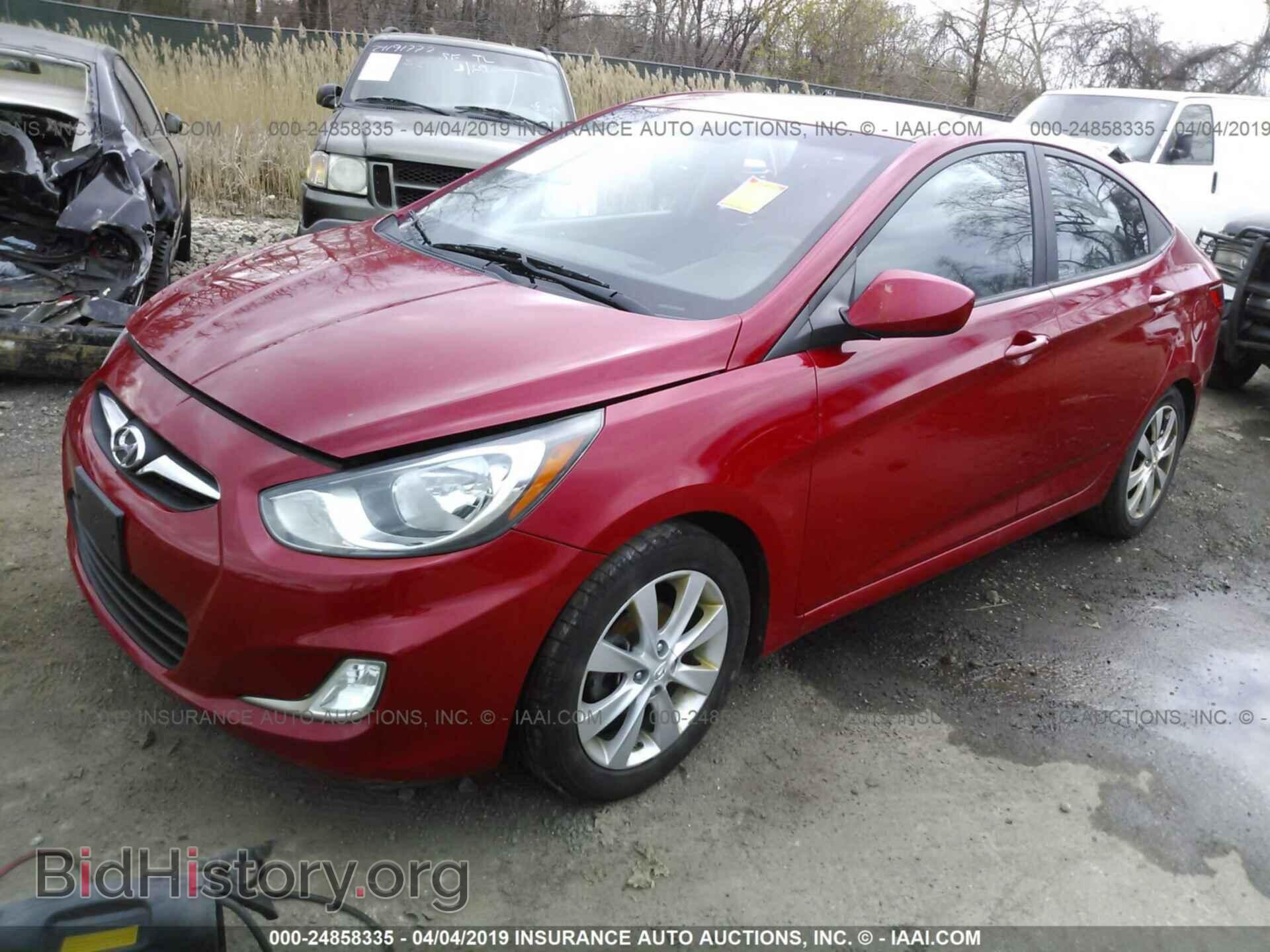 2012 HYUNDAI ACCENT - VIN: KMHCU4AE9CU036488 - Фото 2