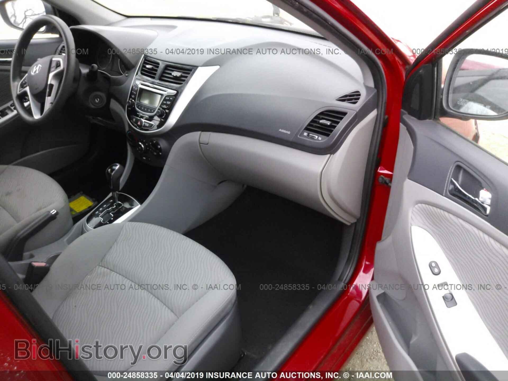 2012 HYUNDAI ACCENT - VIN: KMHCU4AE9CU036488 - Фото 5