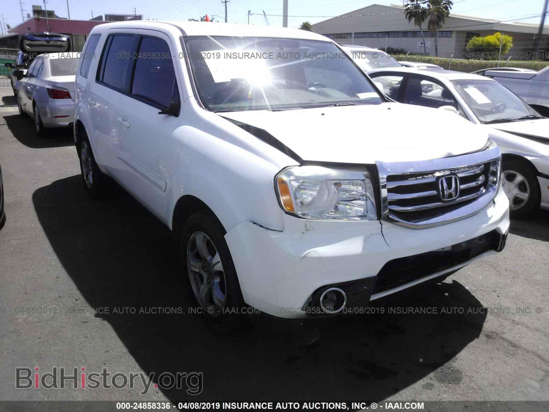 Фотография 5FNYF3H42DB021840 - HONDA PILOT 2013