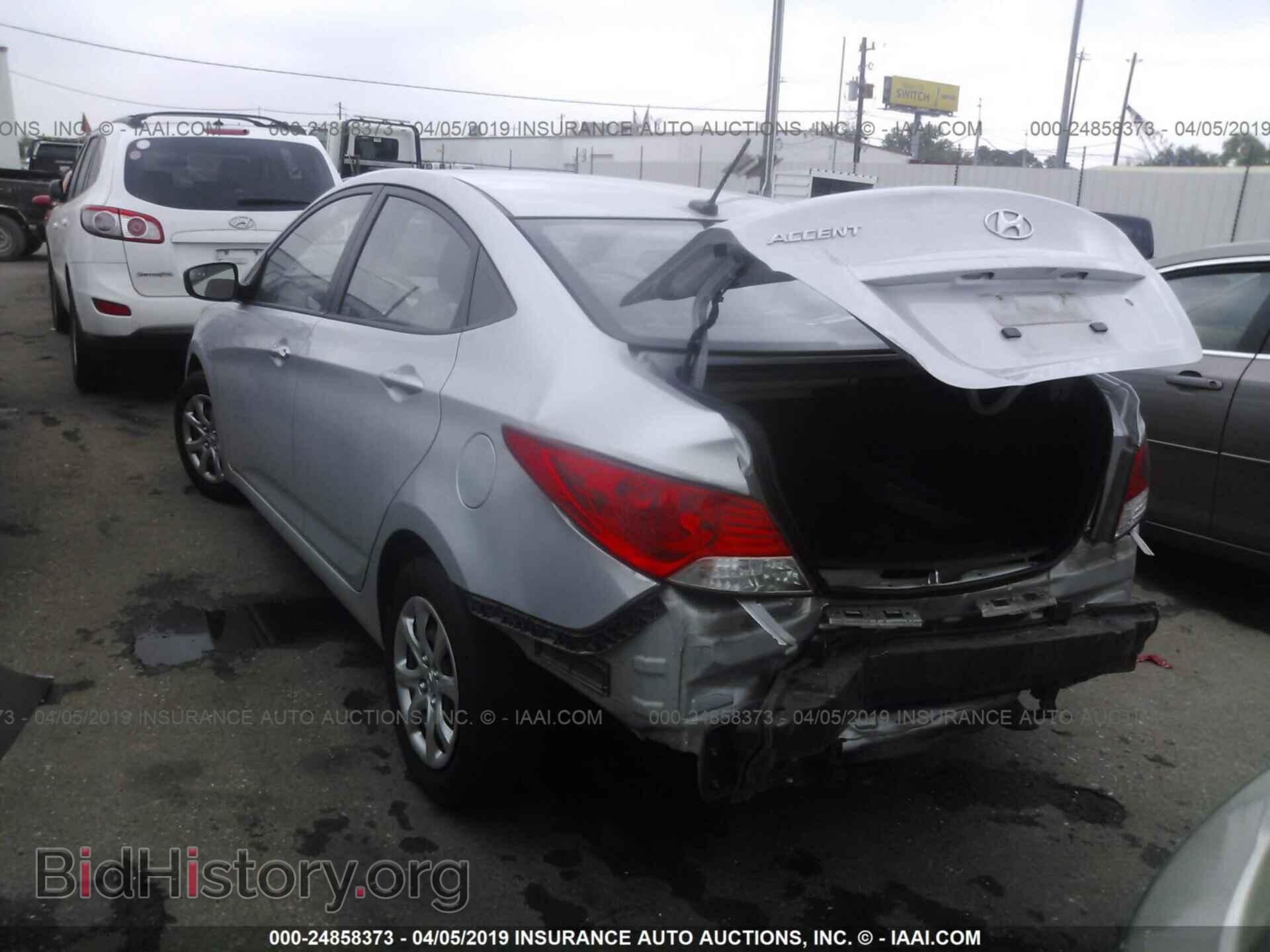 2014 HYUNDAI ACCENT - VIN: KMHCT4AE1EU603069 - Фото 3