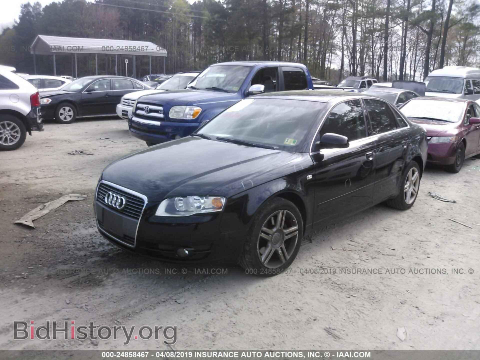 2007 AUDI A4 - VIN: WAUDF78EX7A125985 - Фото 2