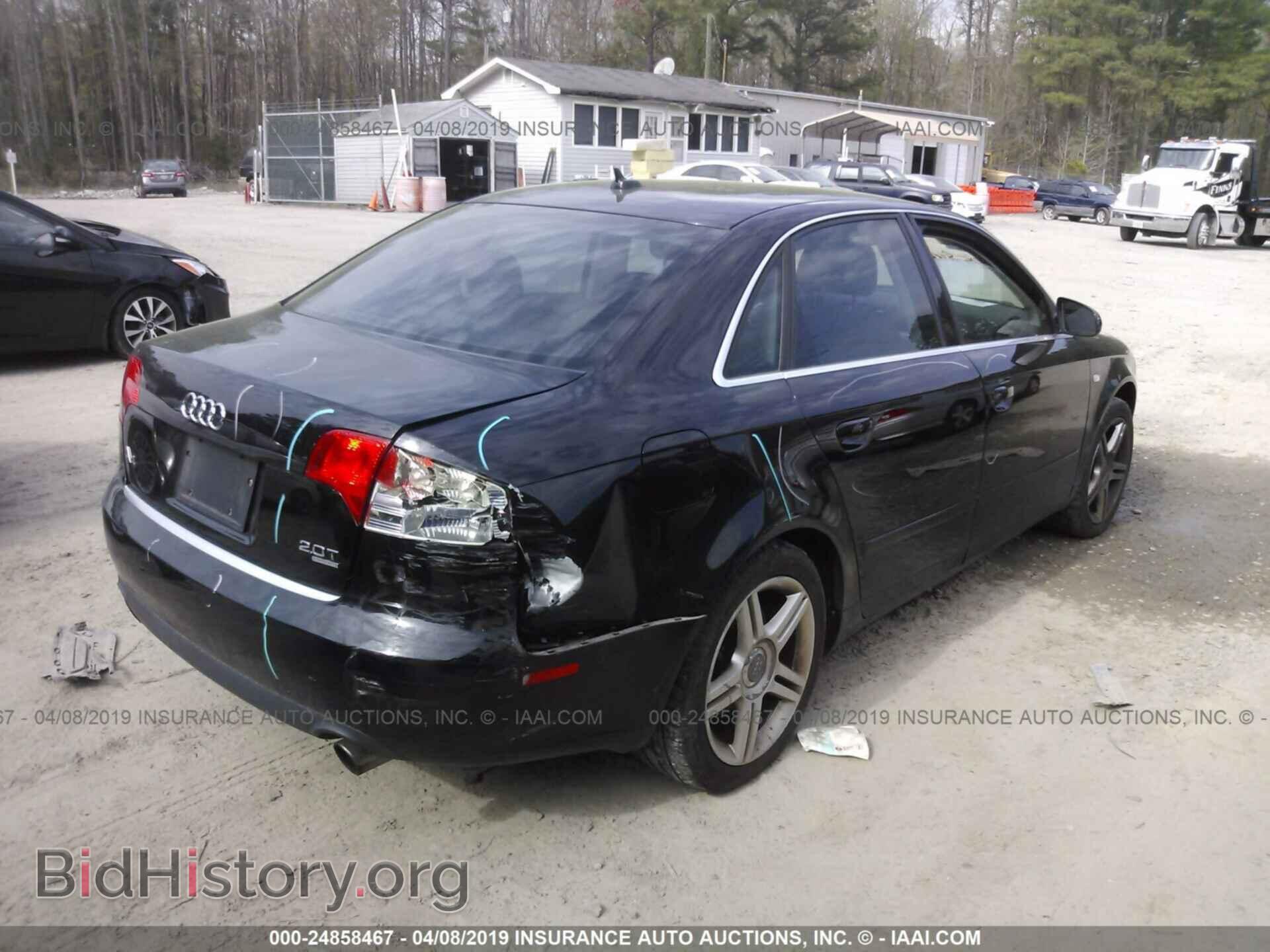 2007 AUDI A4 - VIN: WAUDF78EX7A125985 - Фото 4