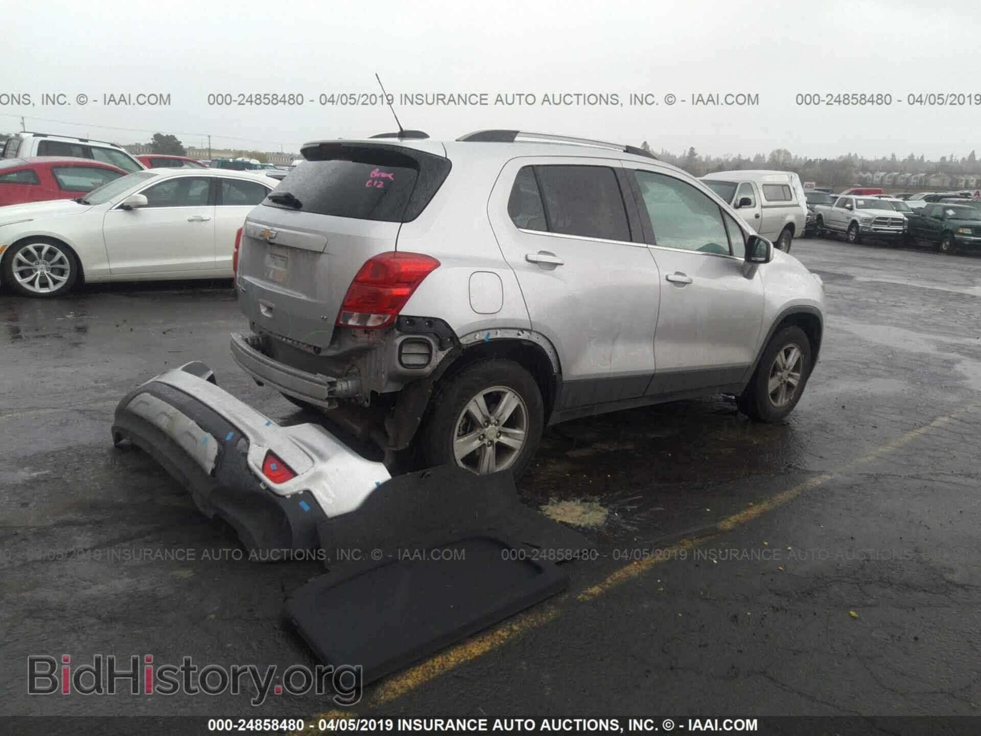 2017 CHEVROLET TRAX - VIN: 3GNCJPSB2HL179035 - Фото 4
