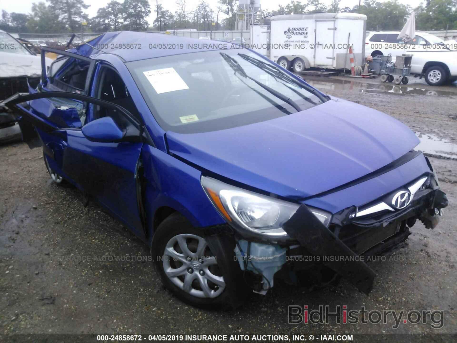 Photo KMHCT5AE5DU060510 - HYUNDAI ACCENT 2013