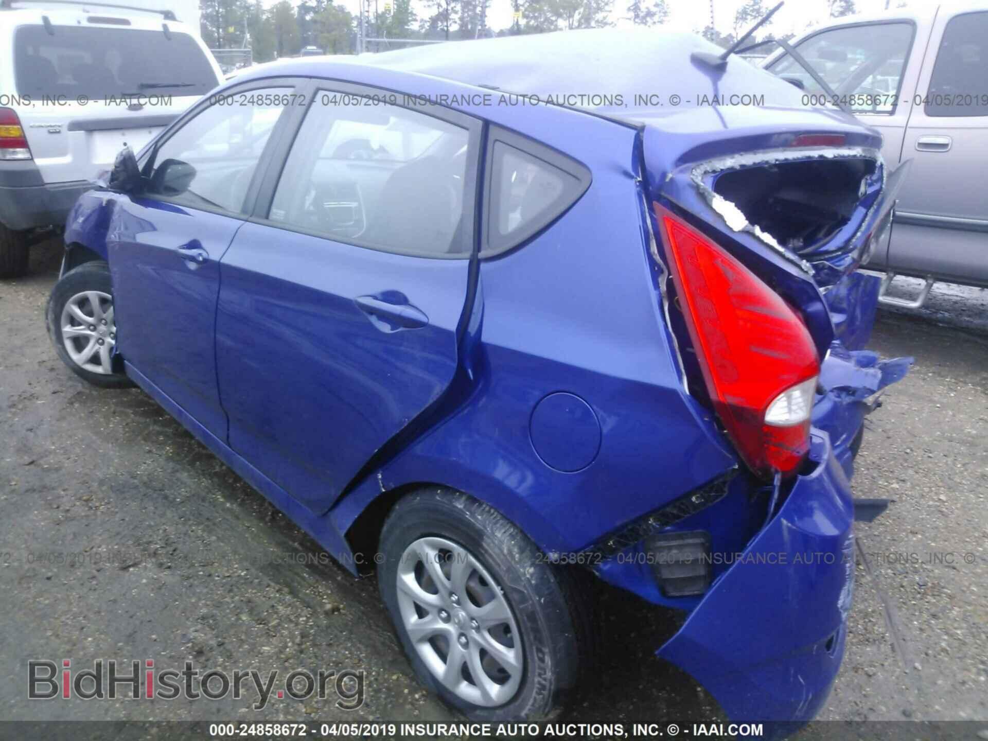 2013 HYUNDAI ACCENT - VIN: KMHCT5AE5DU060510 - Фото 3