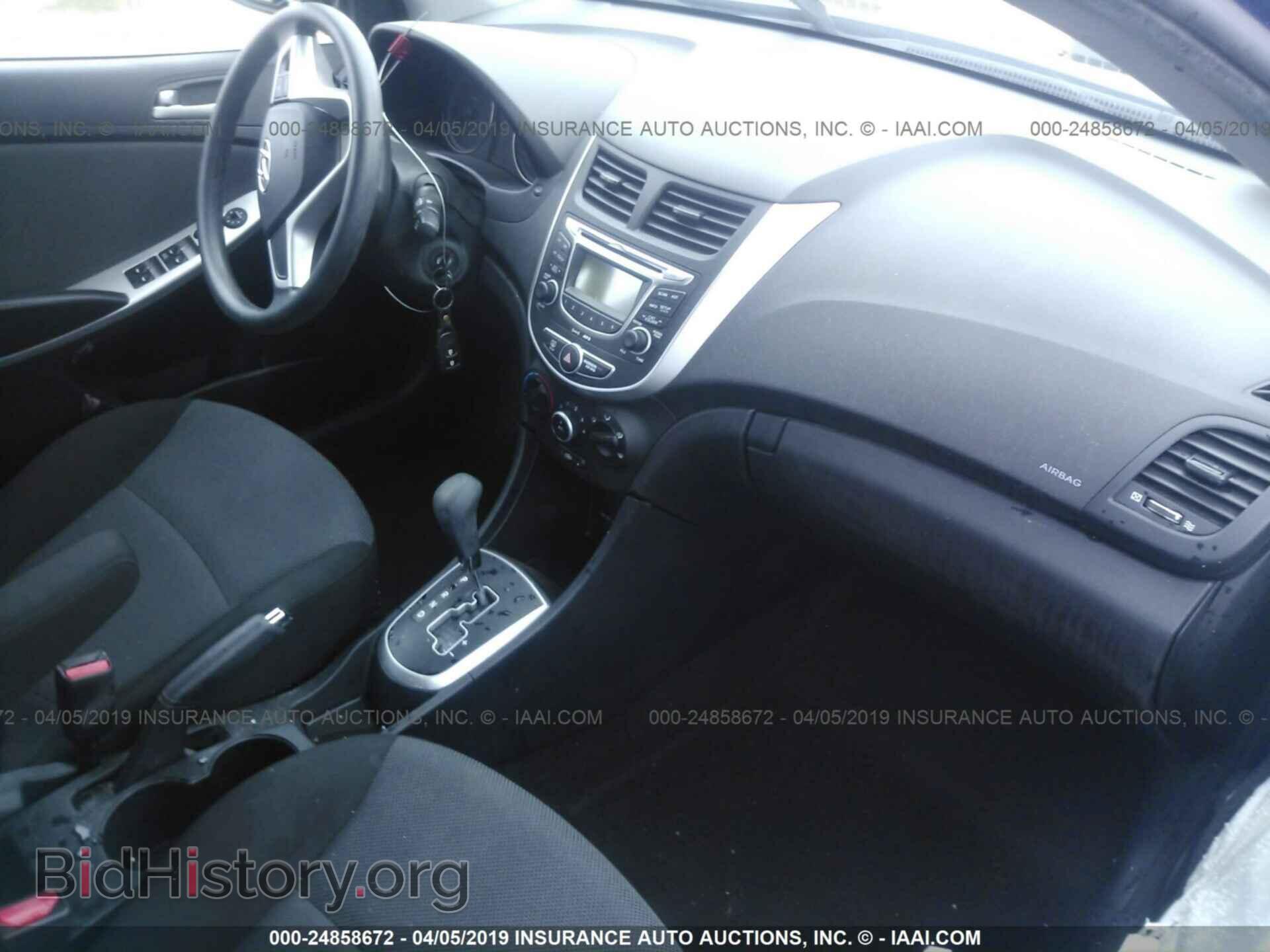 2013 HYUNDAI ACCENT - VIN: KMHCT5AE5DU060510 - Фото 5