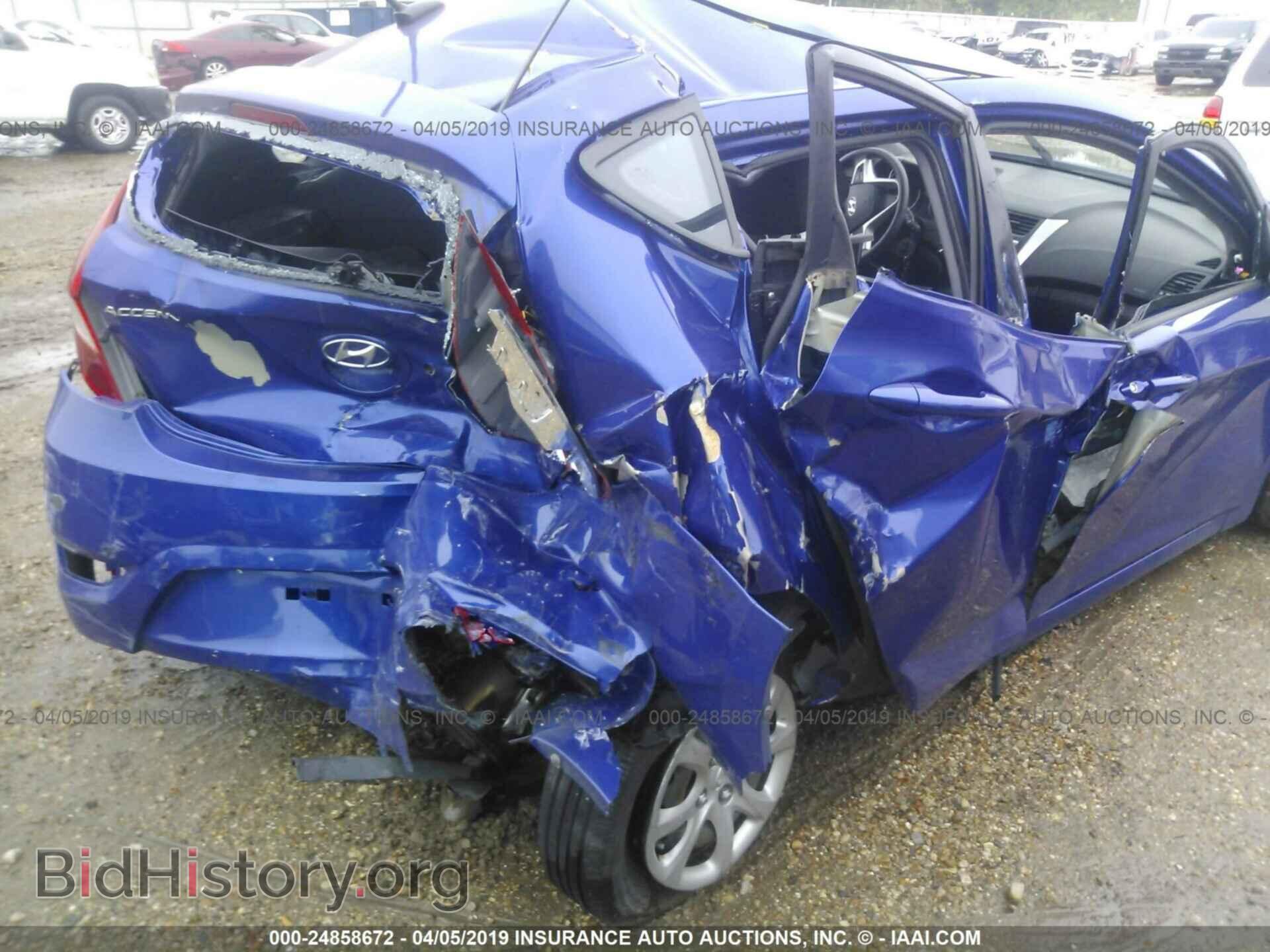 2013 HYUNDAI ACCENT - VIN: KMHCT5AE5DU060510 - Фото 6