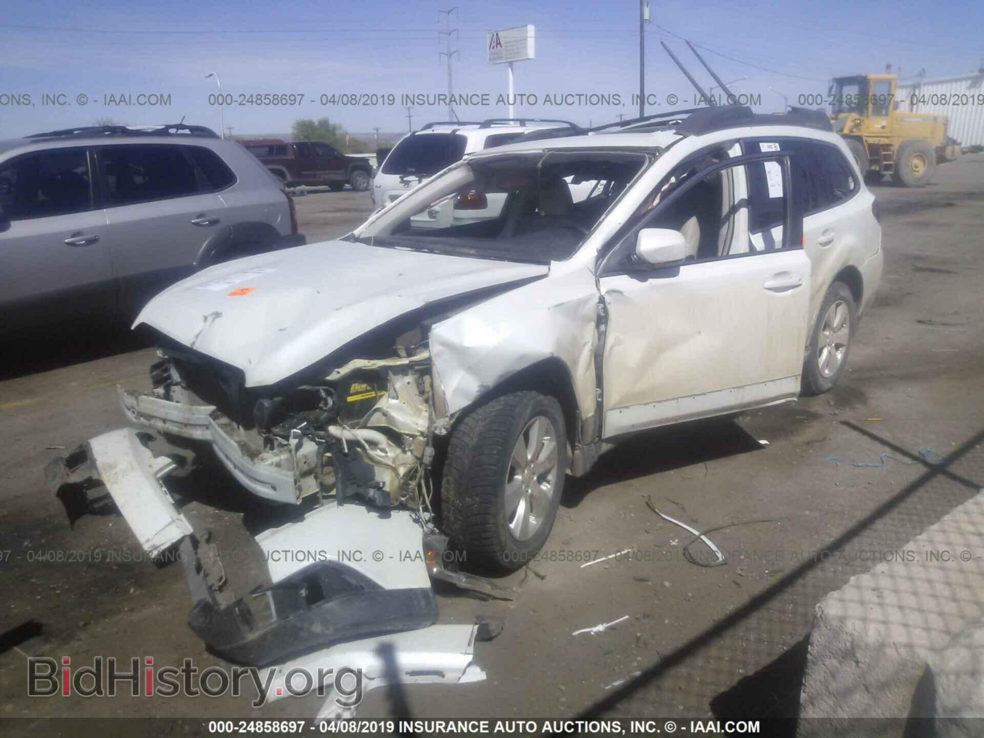 2011 SUBARU OUTBACK - VIN: 4S4BRBKC1B3396261 - Фото 2