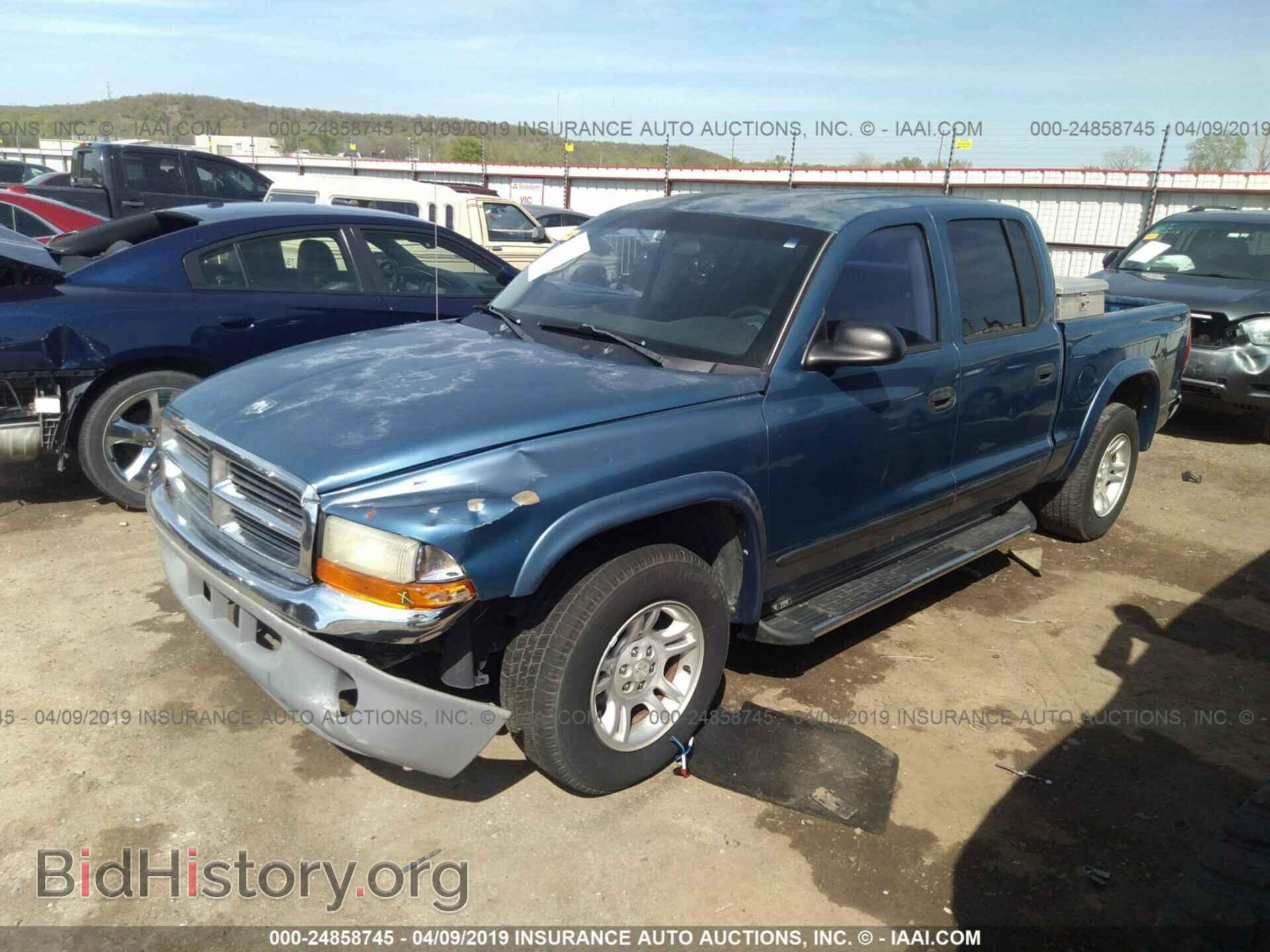 2003 DODGE DAKOTA - VIN: 1D7HL48X03S134038 - Фото 2