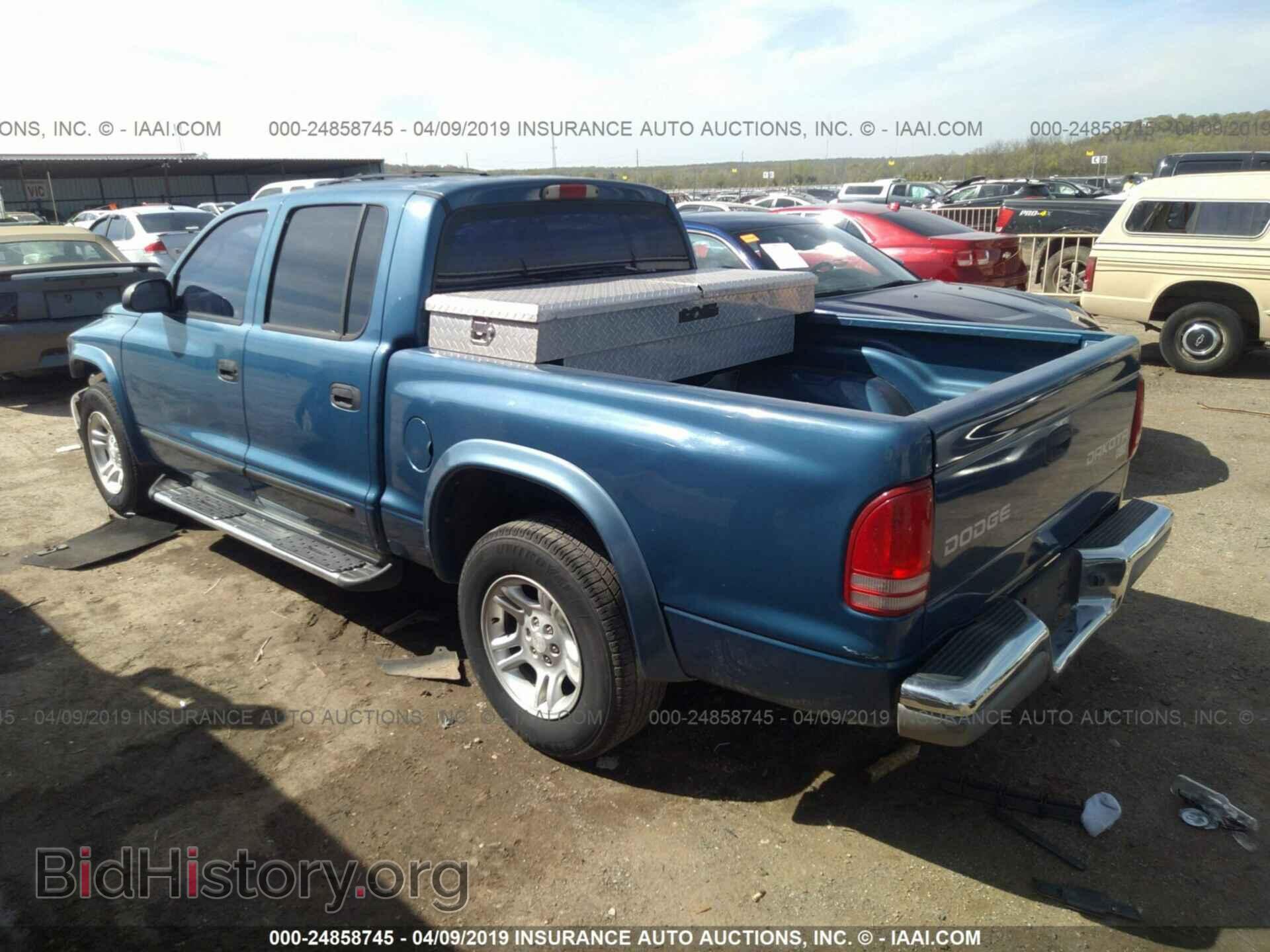 2003 DODGE DAKOTA - VIN: 1D7HL48X03S134038 - Фото 3