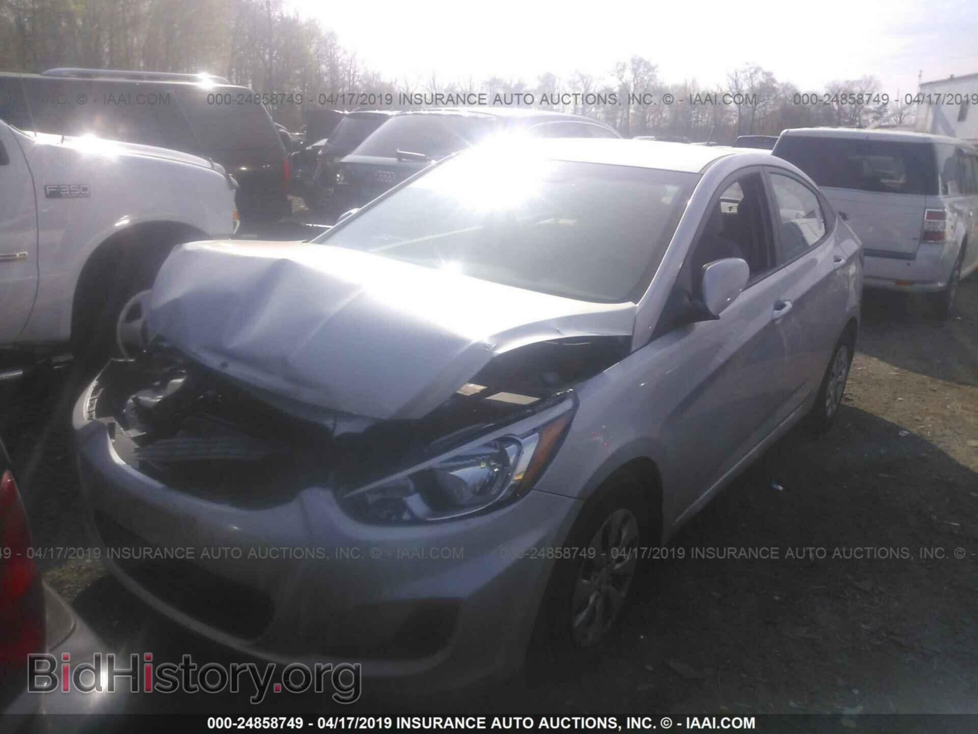 2016 HYUNDAI ACCENT - VIN: KMHCT4AE4GU095618 - Фото 2