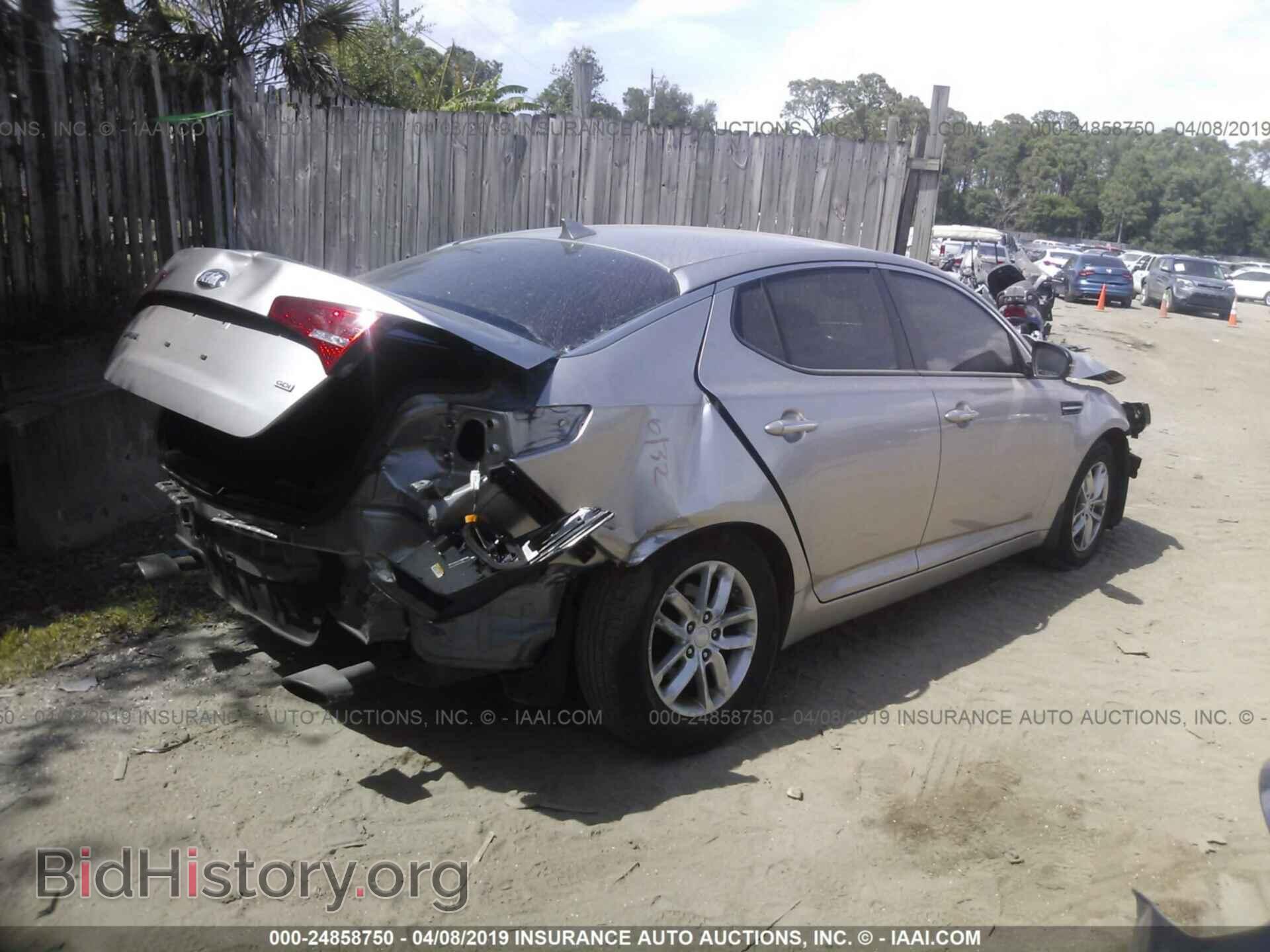 2013 KIA OPTIMA - VIN: KNAGM4A76D5415660 - Photo 4