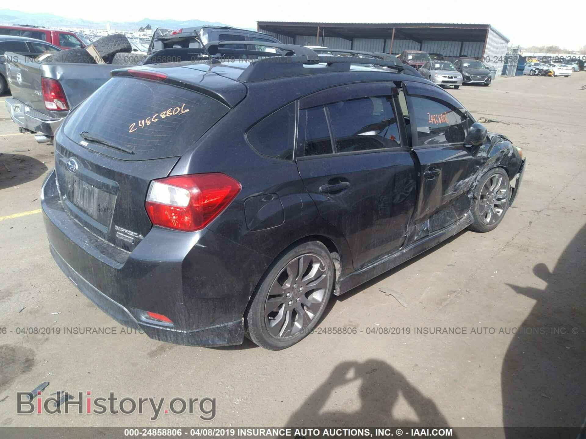 2013 SUBARU IMPREZA - VIN: JF1GPAL62D2804350 - Фото 4
