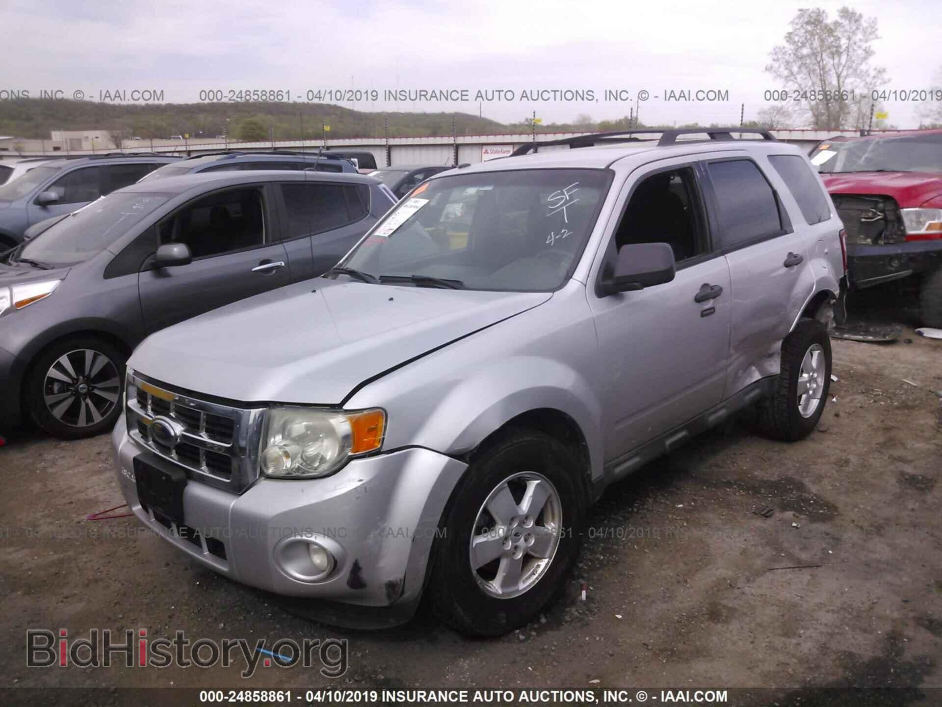 2009 FORD ESCAPE - VIN: 1FMCU03729KA56352 - Фото 2