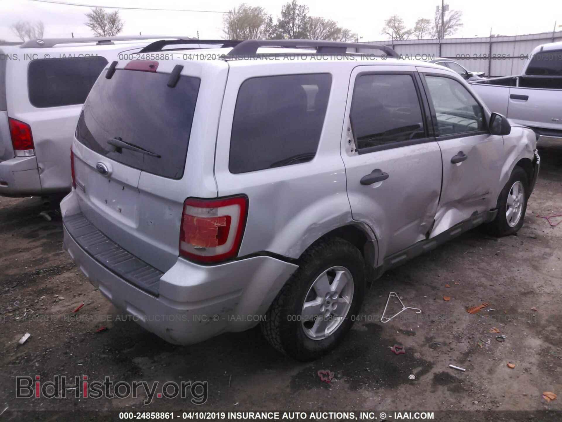 2009 FORD ESCAPE - VIN: 1FMCU03729KA56352 - Фото 4