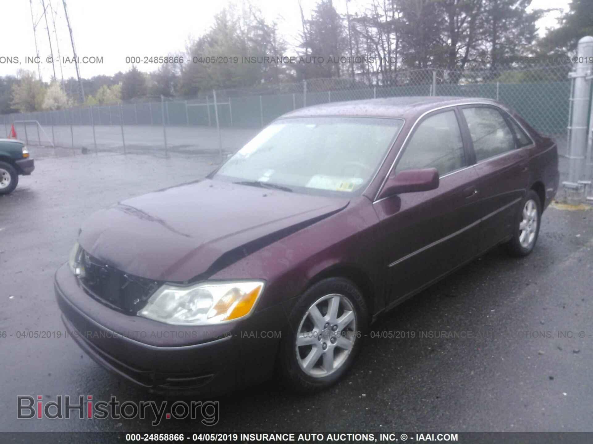 2003 TOYOTA AVALON - VIN: 4T1BF28B33U319300 - Фото 2