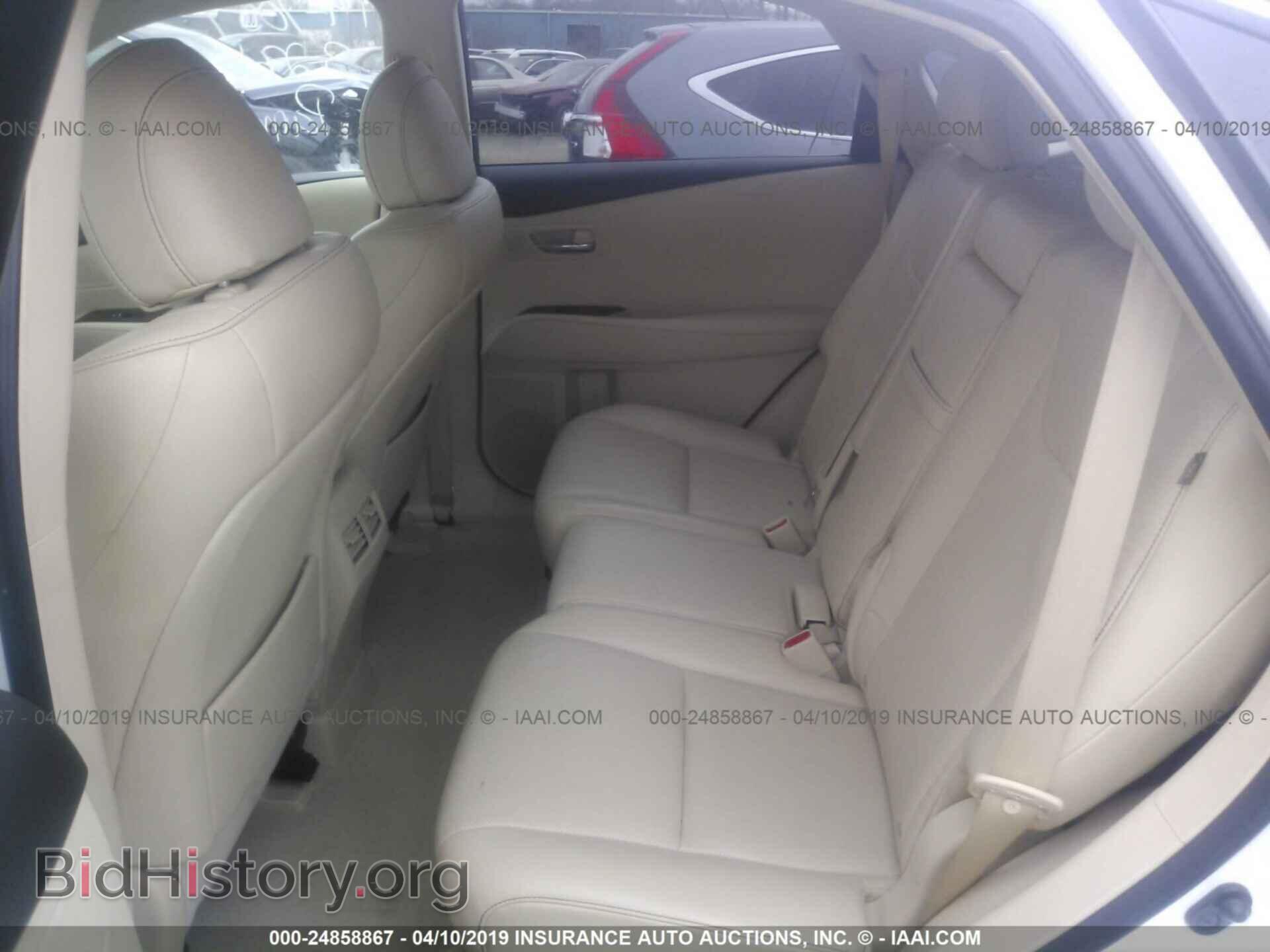 2014 LEXUS RX - VIN: 2T2BK1BA8EC250254 - Photo 8
