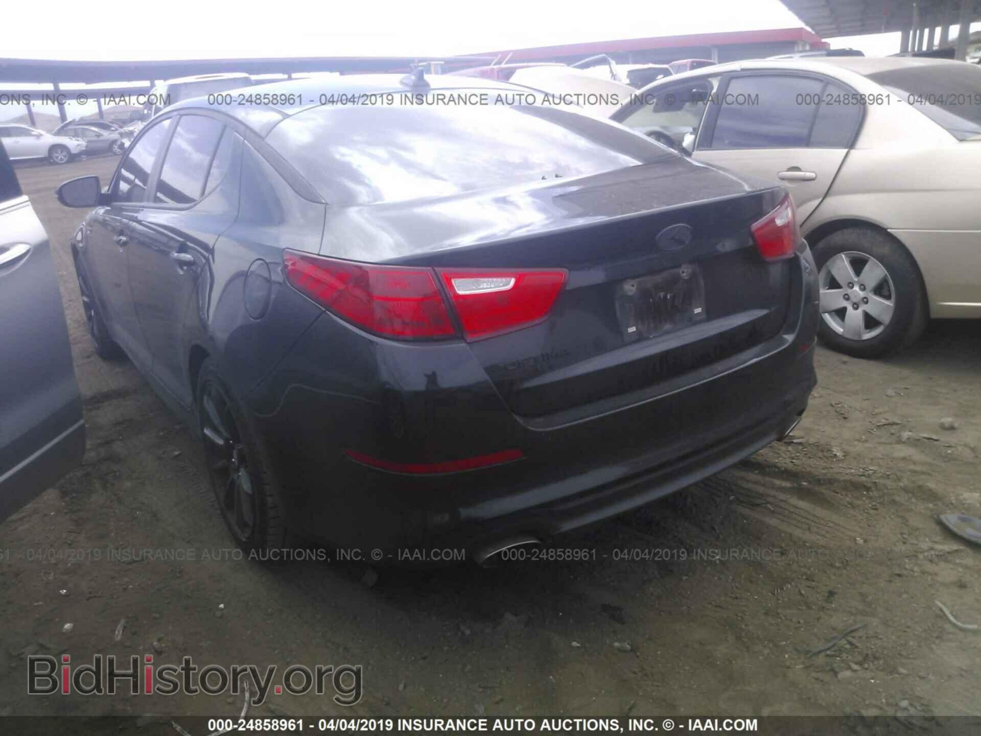 2015 KIA OPTIMA - VIN: 5XXGM4A77FG370469 - Photo 3