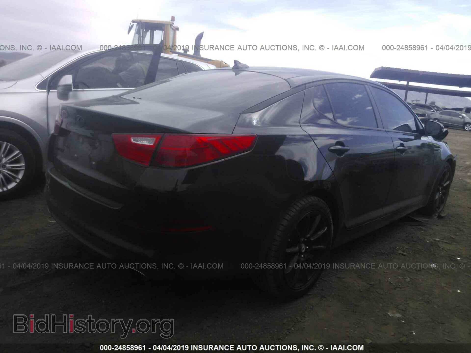 2015 KIA OPTIMA - VIN: 5XXGM4A77FG370469 - Photo 4