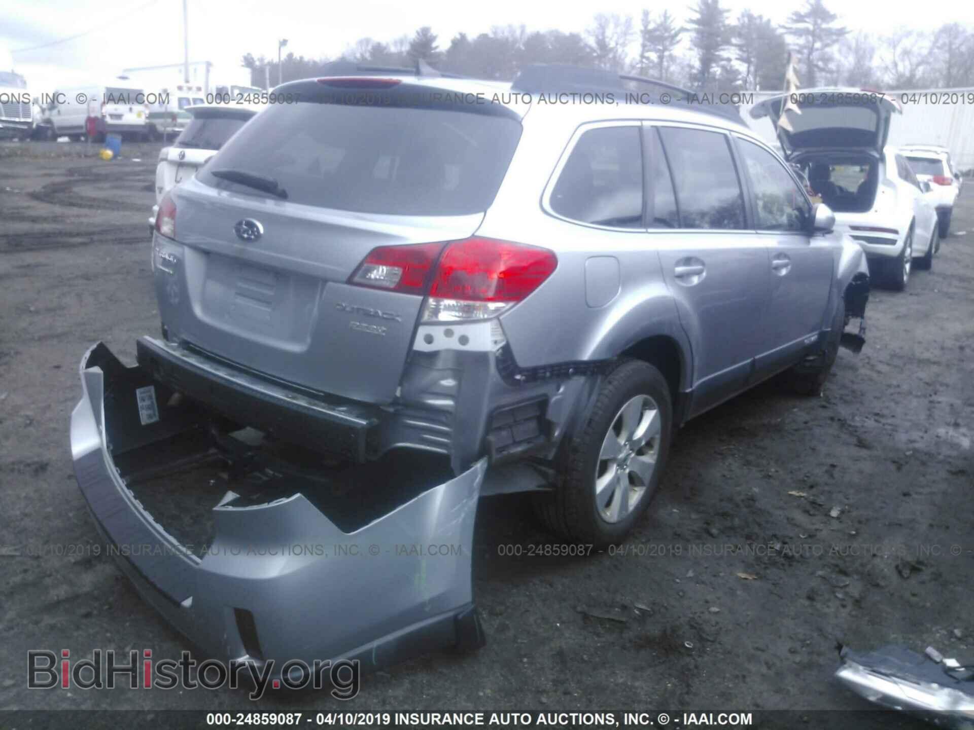 2012 SUBARU OUTBACK - VIN: 4S4BRBKC4C3237493 - Photo 4