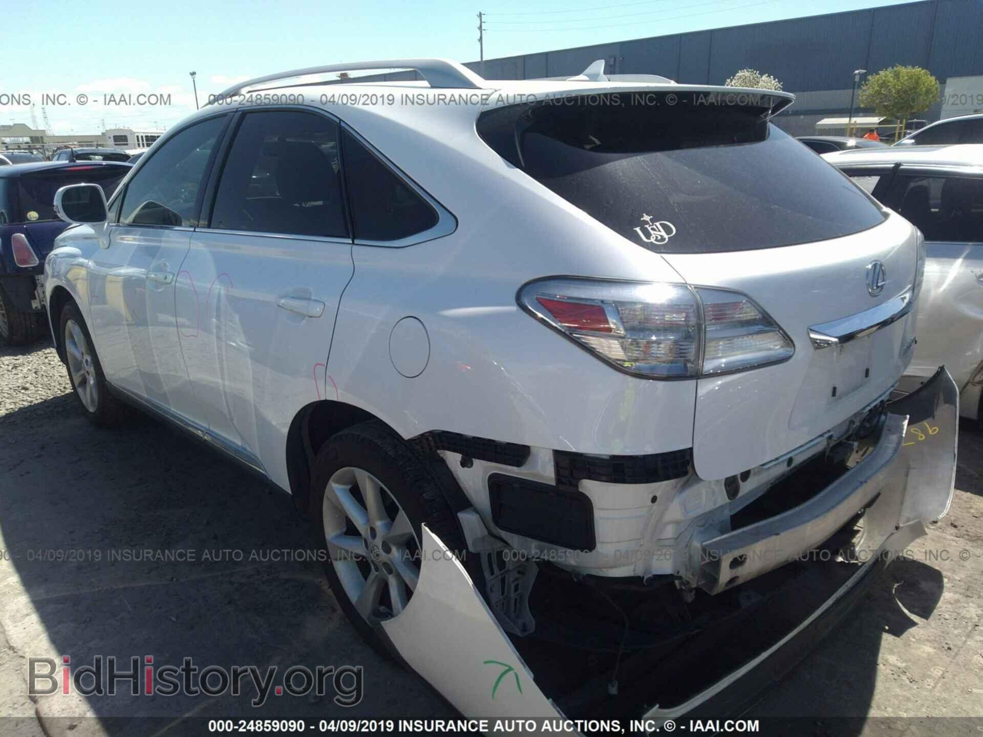 2011 LEXUS RX - VIN: 2T2ZK1BA9BC061106 - Фото 3