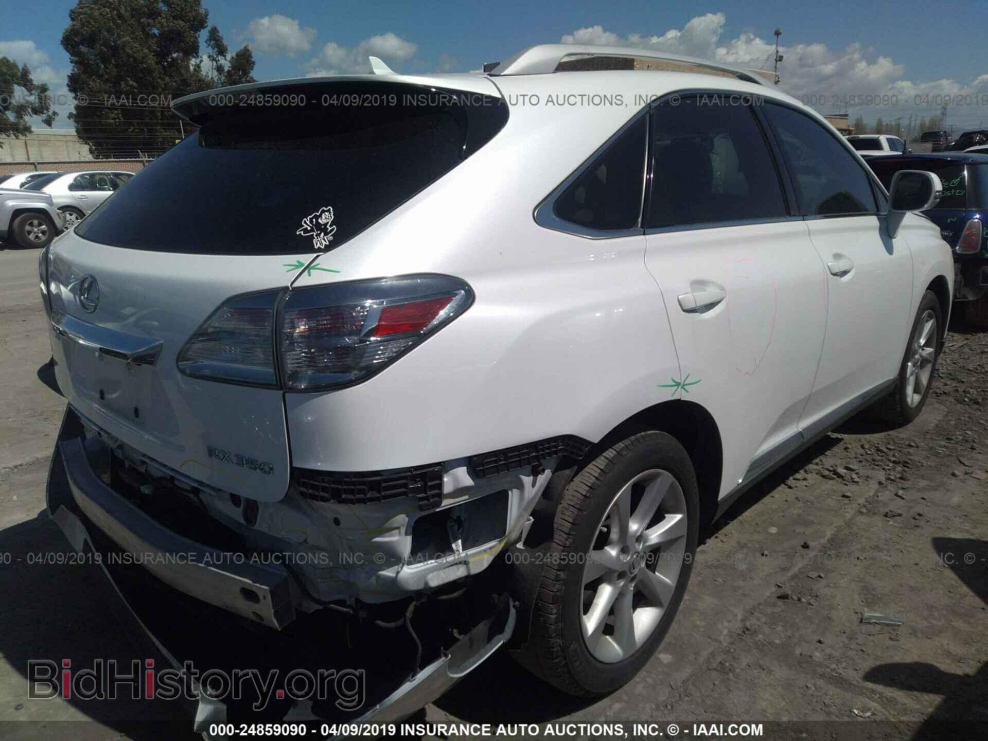 2011 LEXUS RX - VIN: 2T2ZK1BA9BC061106 - Фото 4