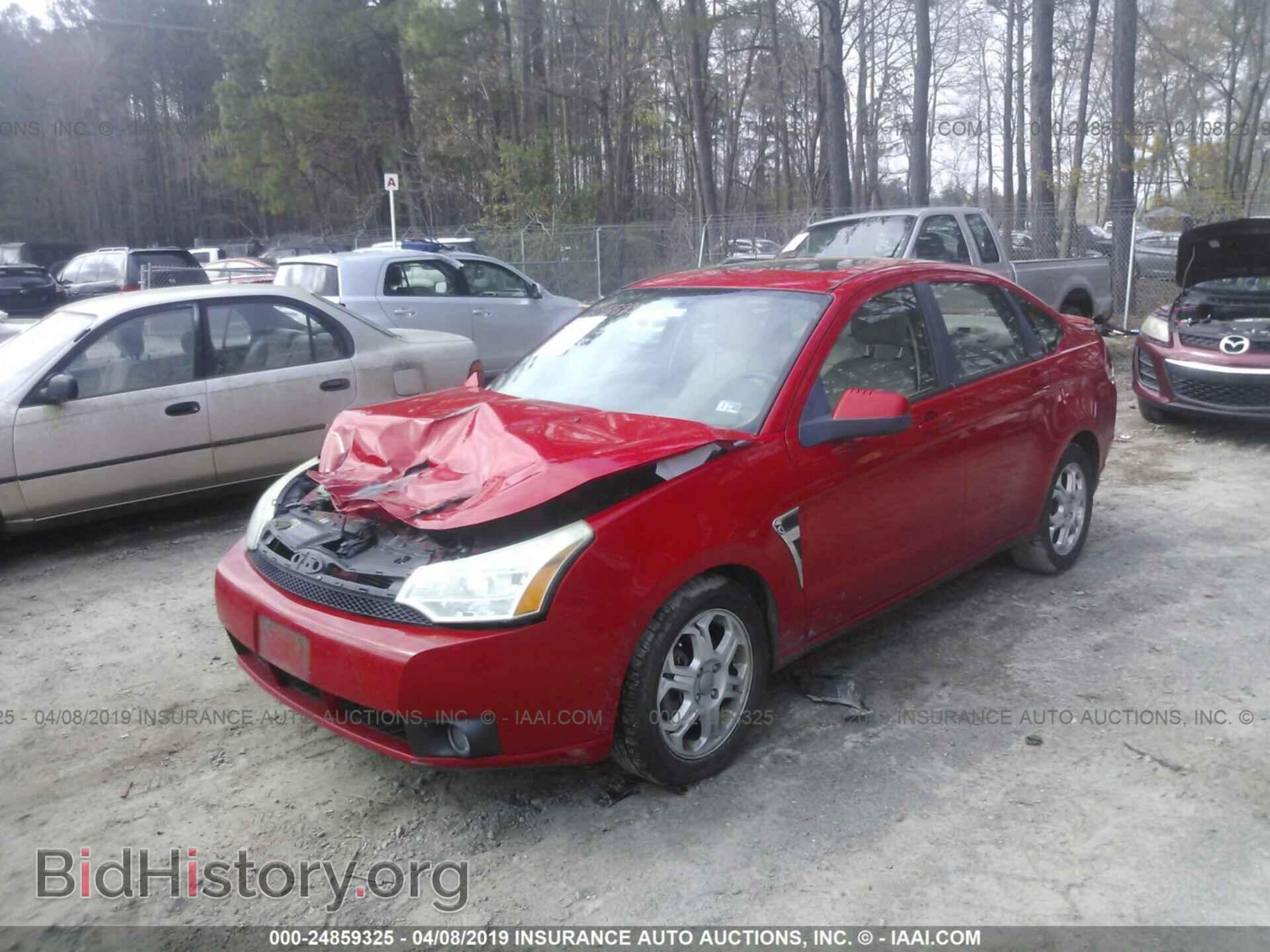2008 FORD FOCUS - VIN: 1FAHP35N78W289638 - Фото 2
