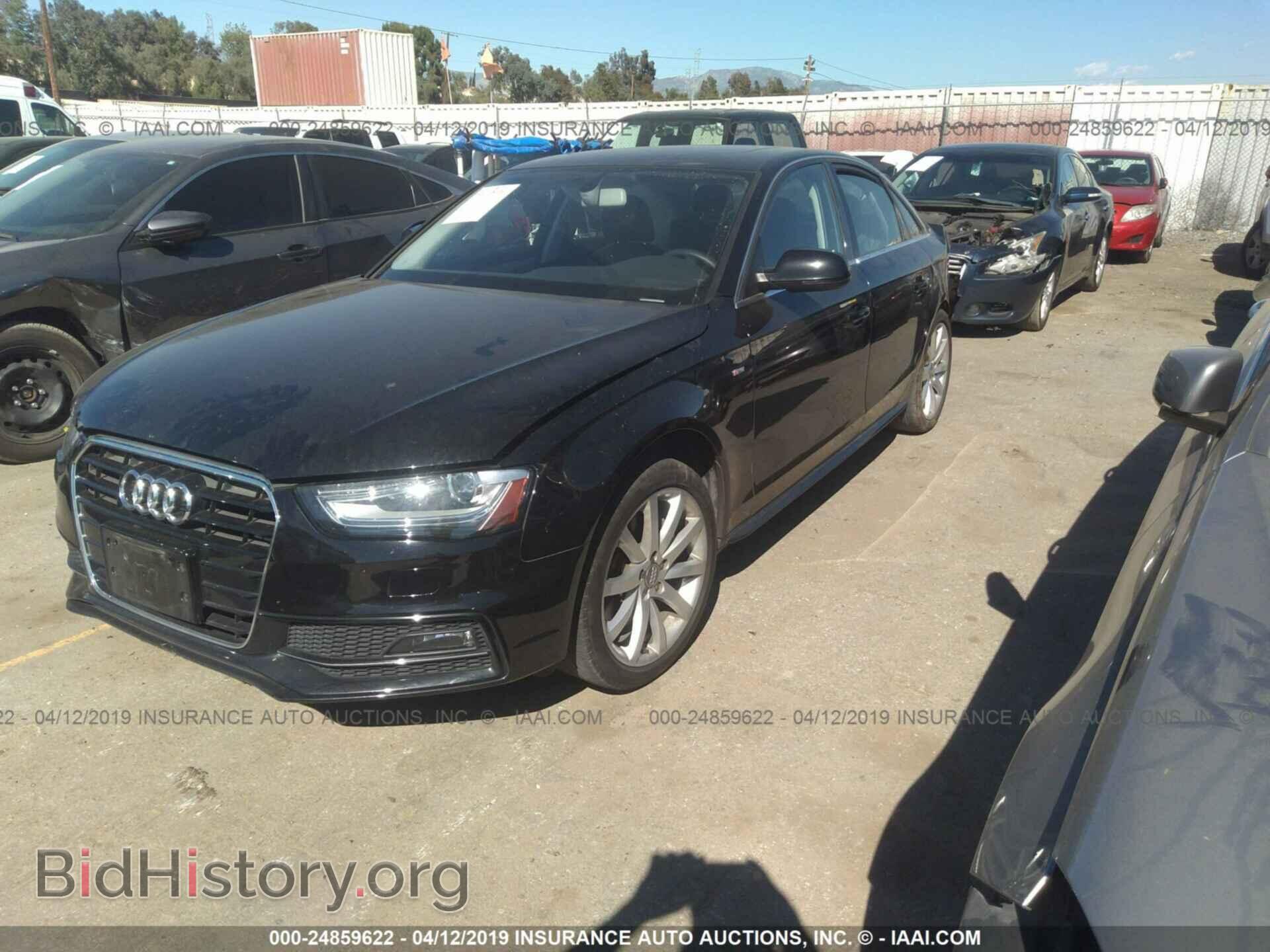 2014 AUDI A4 - VIN: WAUAFAFL6EN003874 - Фото 2