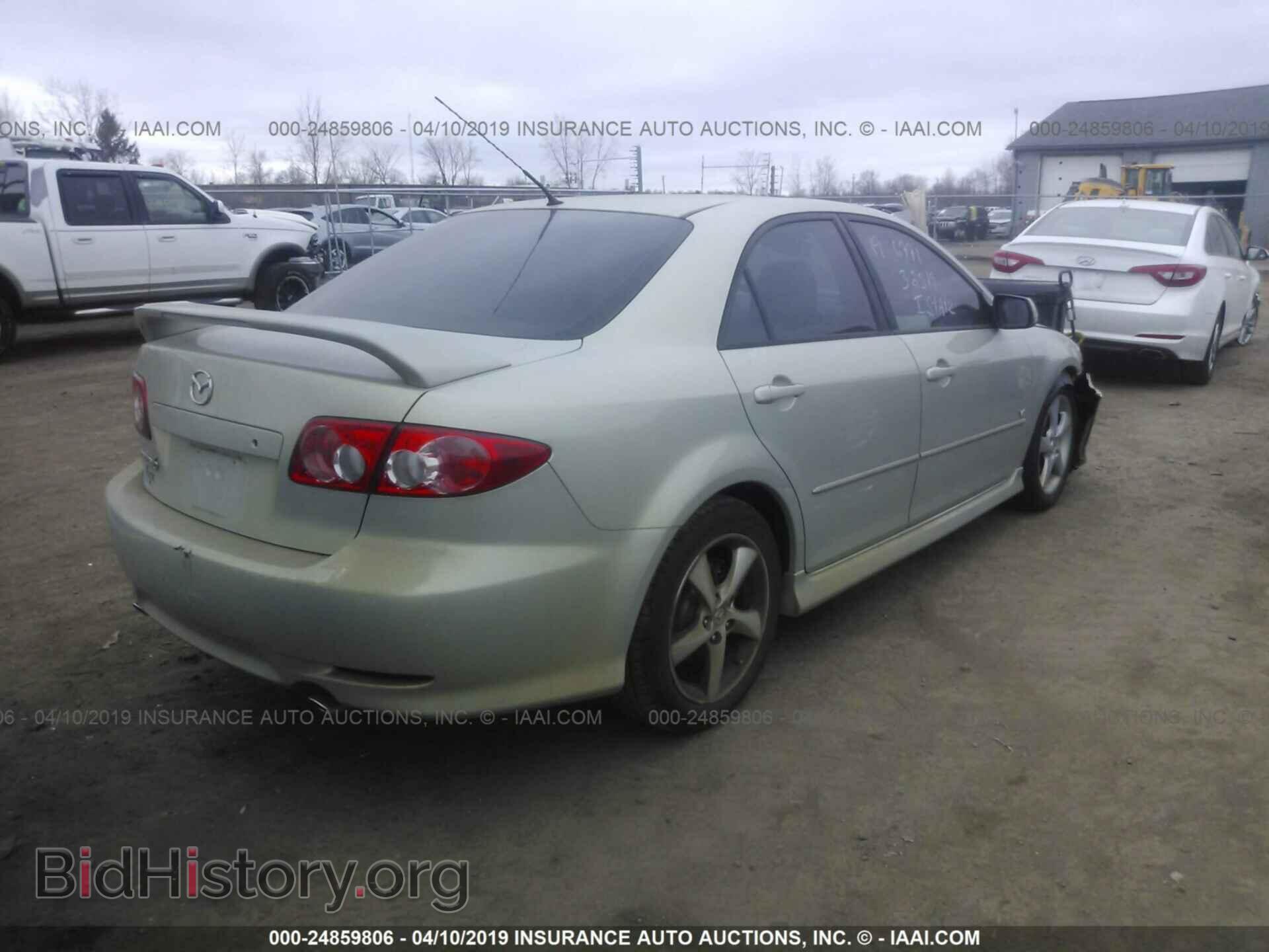 2005 MAZDA 6 - VIN: 1YVHP80D555M13634 - Фото 4