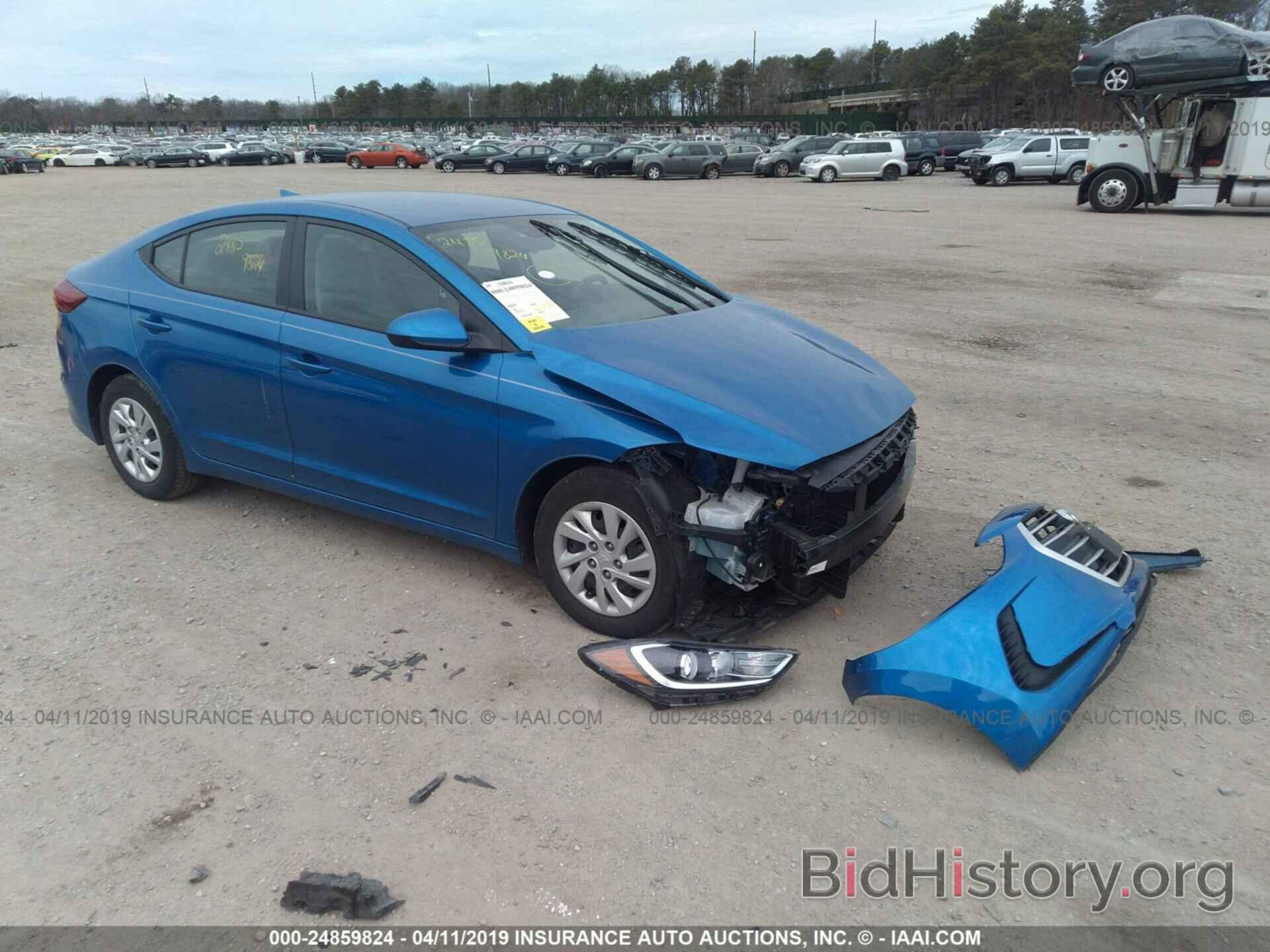 Photo 5NPD74LF6HH114779 - HYUNDAI ELANTRA 2017