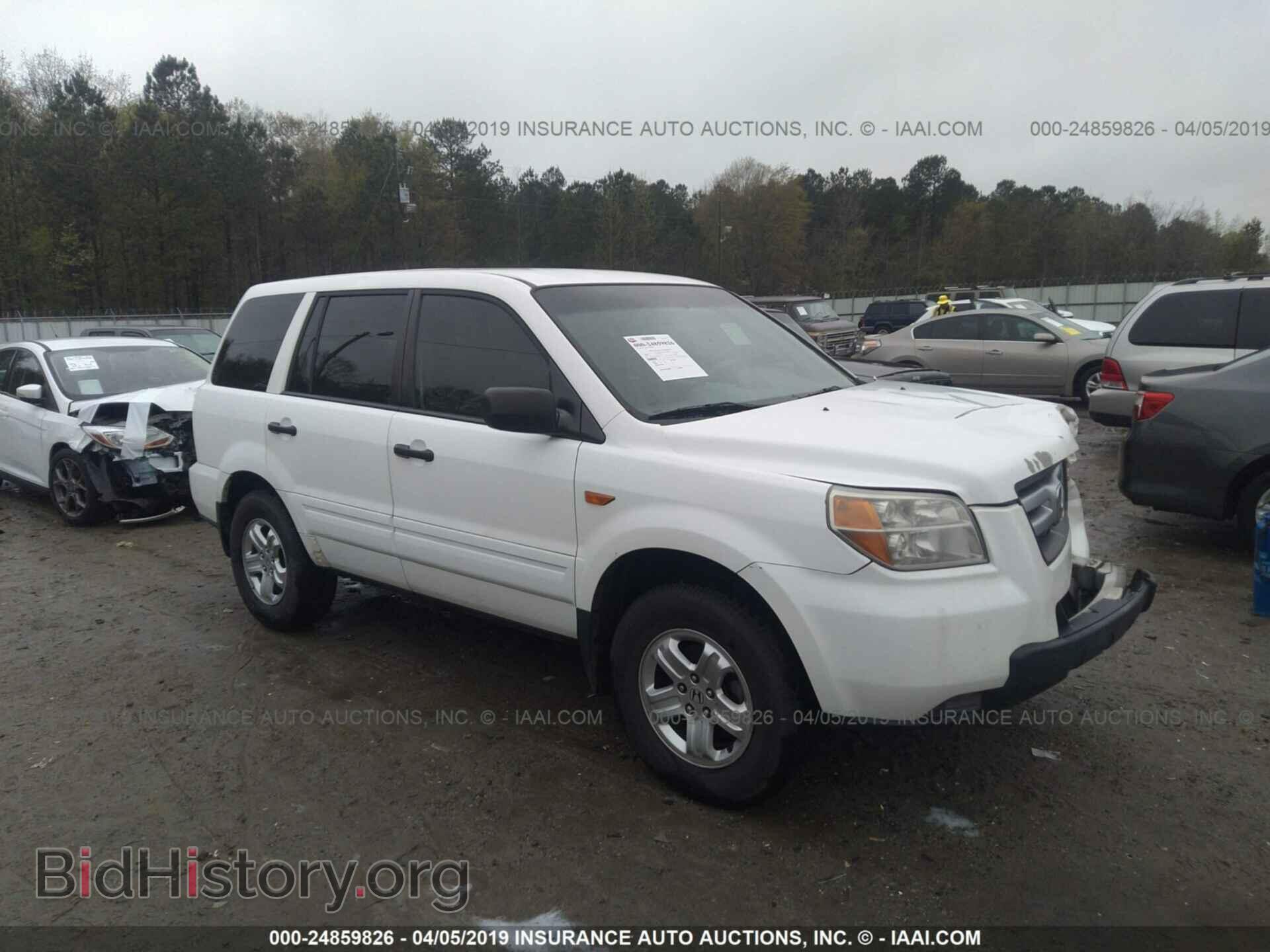 Фотография 5FNYF28126B033358 - HONDA PILOT 2006
