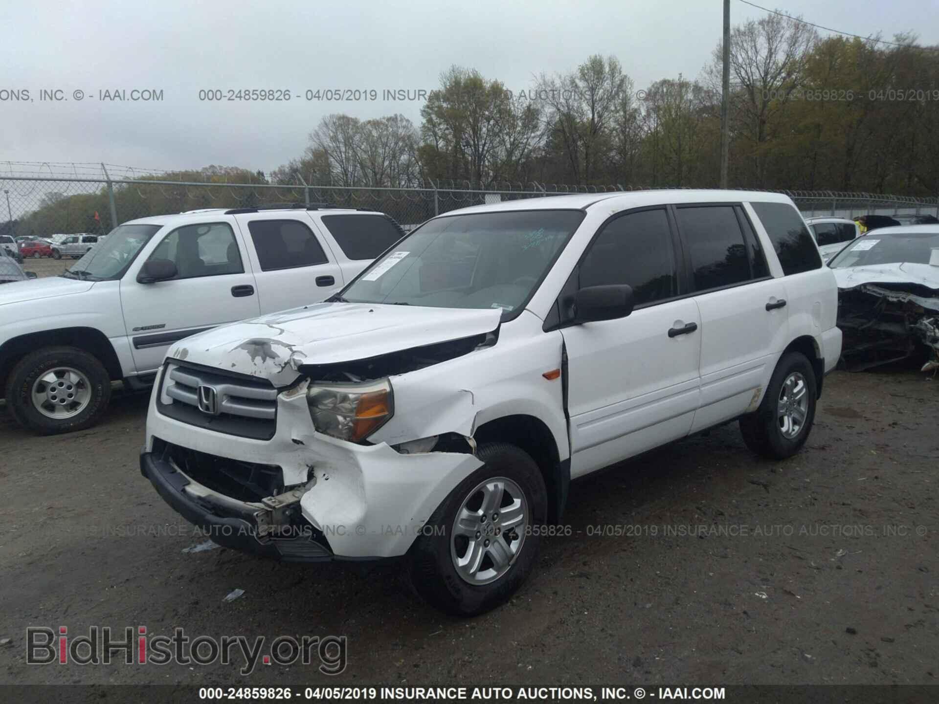 2006 HONDA PILOT - VIN: 5FNYF28126B033358 - Фото 2