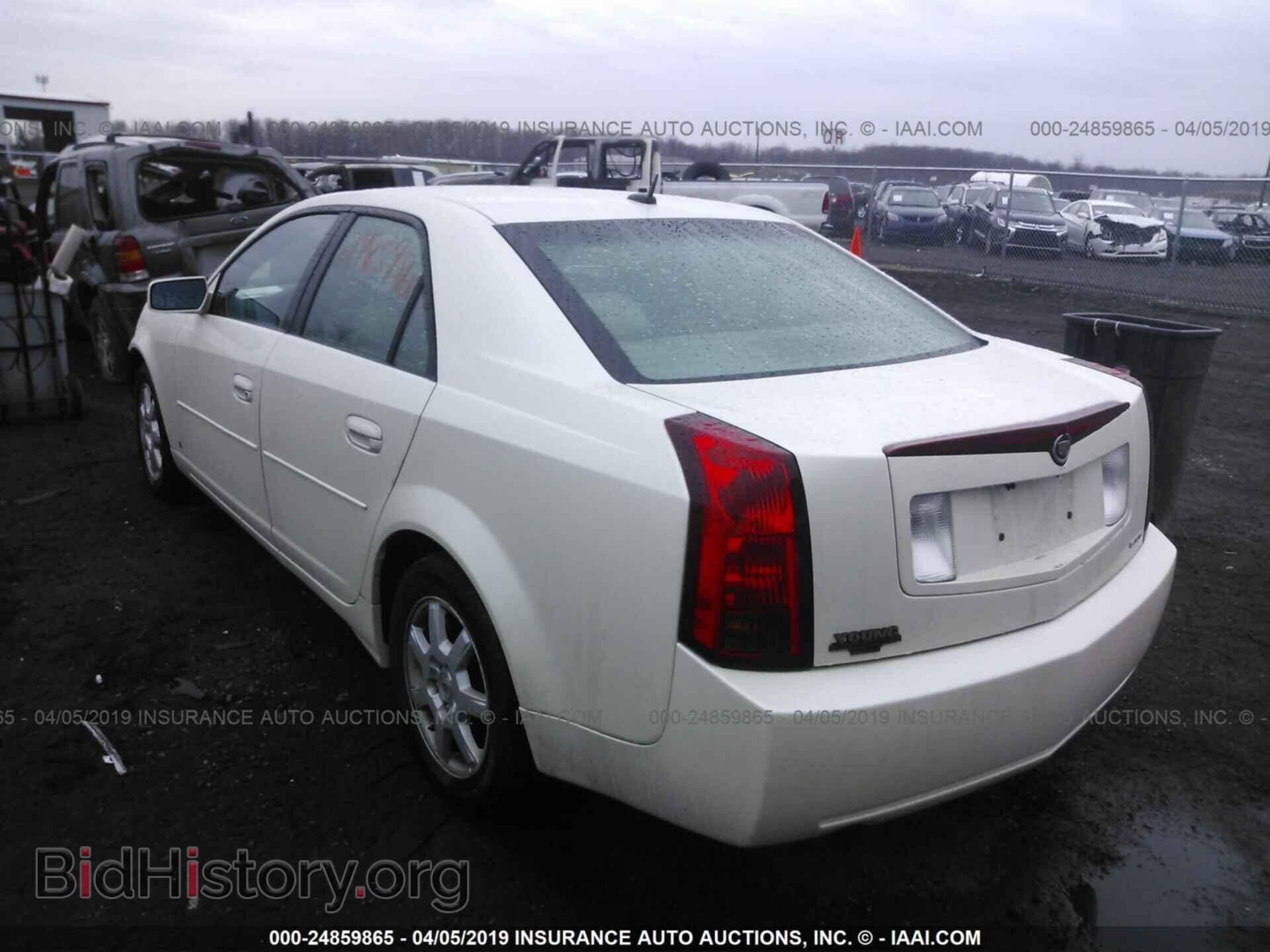 2007 CADILLAC CTS - VIN: 1G6DP577770107346 - Фото 3