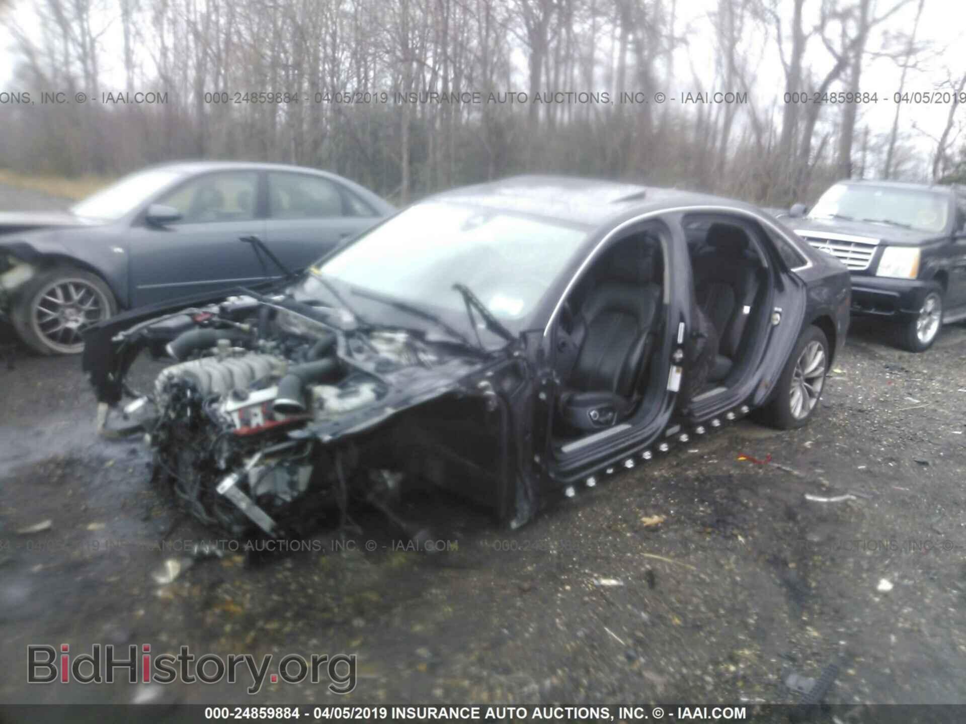 2011 AUDI A8 - VIN: WAURVAFD1BN005610 - Фото 2