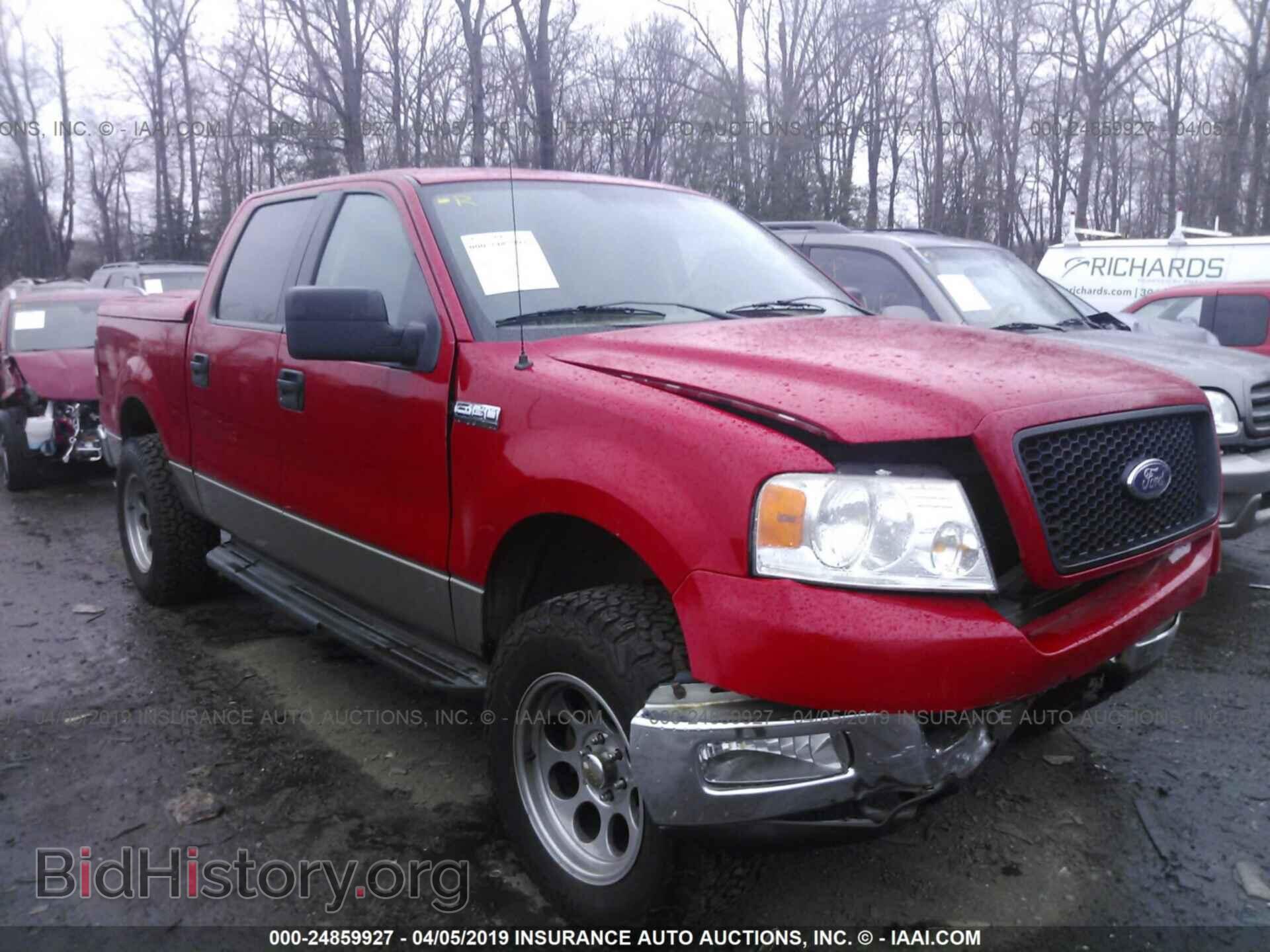 Фотография 1FTPW14545KE79656 - FORD F150 2005