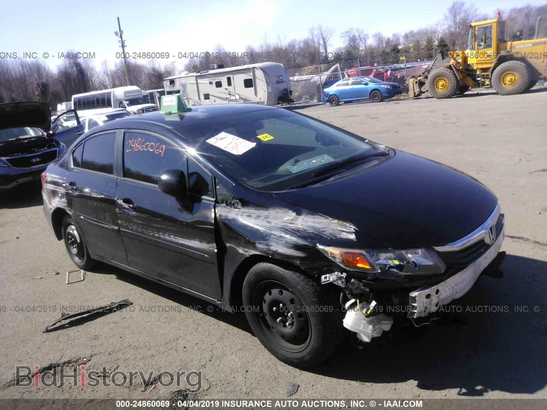 Фотография 2HGFB2F53CH587119 - HONDA CIVIC 2012