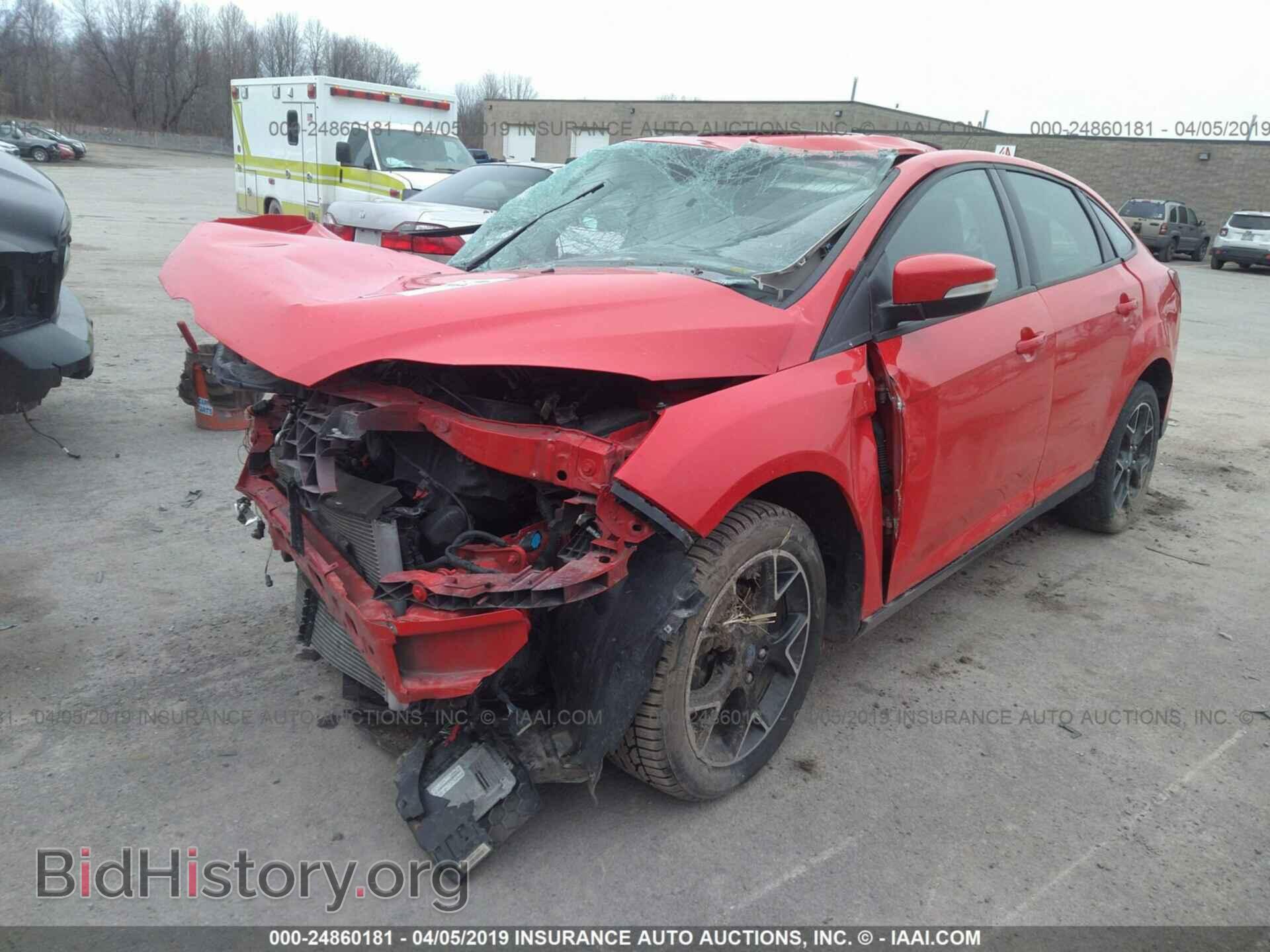 2013 FORD FOCUS - VIN: 1FADP3F29DL120641 - Фото 2