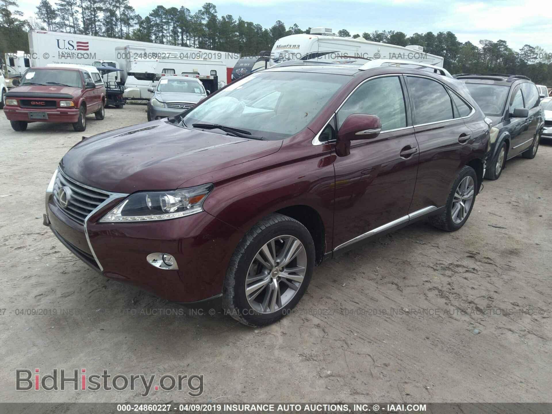 2015 LEXUS RX - VIN: 2T2ZK1BAXFC202898 - Фото 2