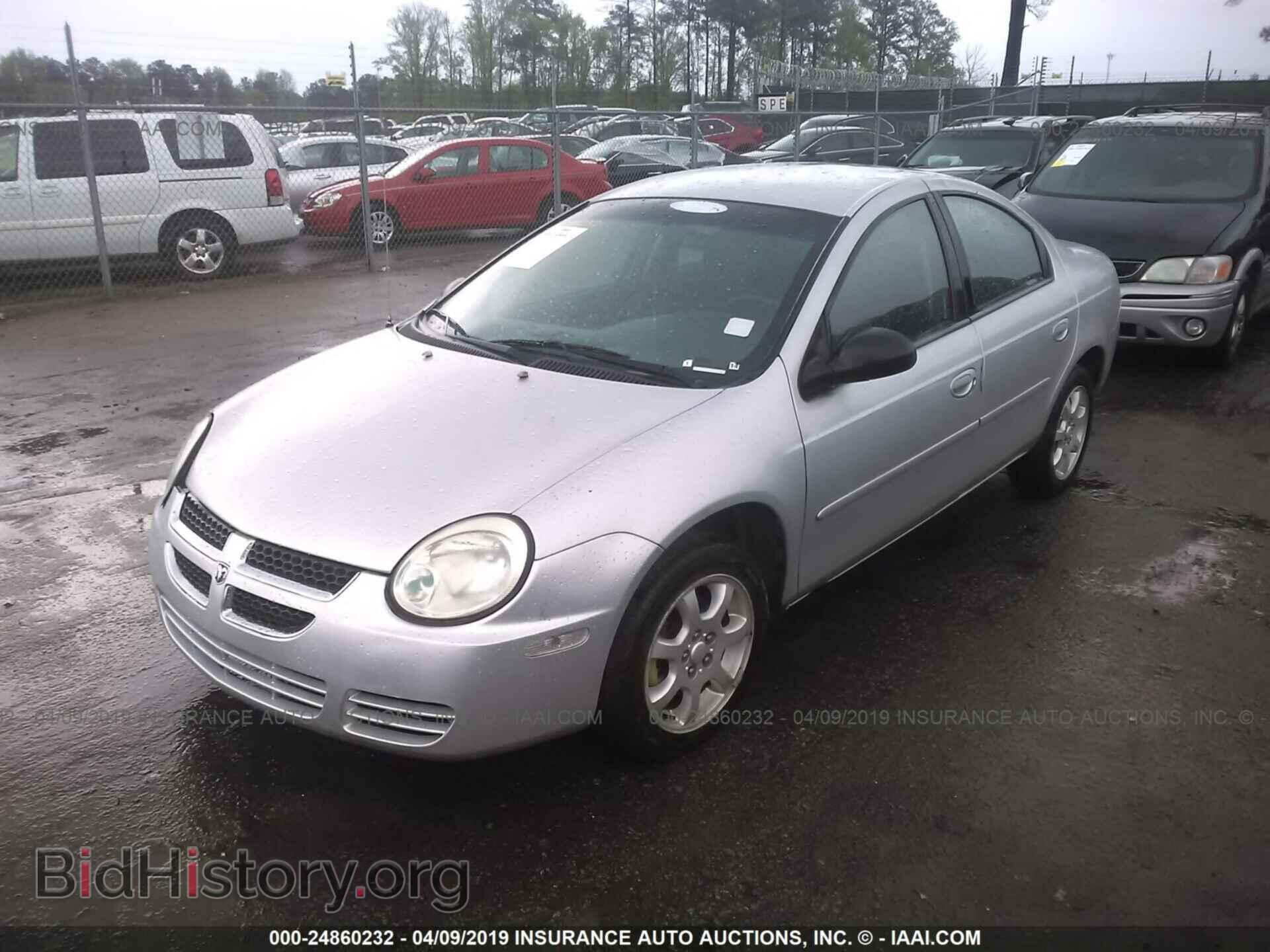 2005 DODGE NEON - VIN: 1B3ES56C45D214876 - Фото 2