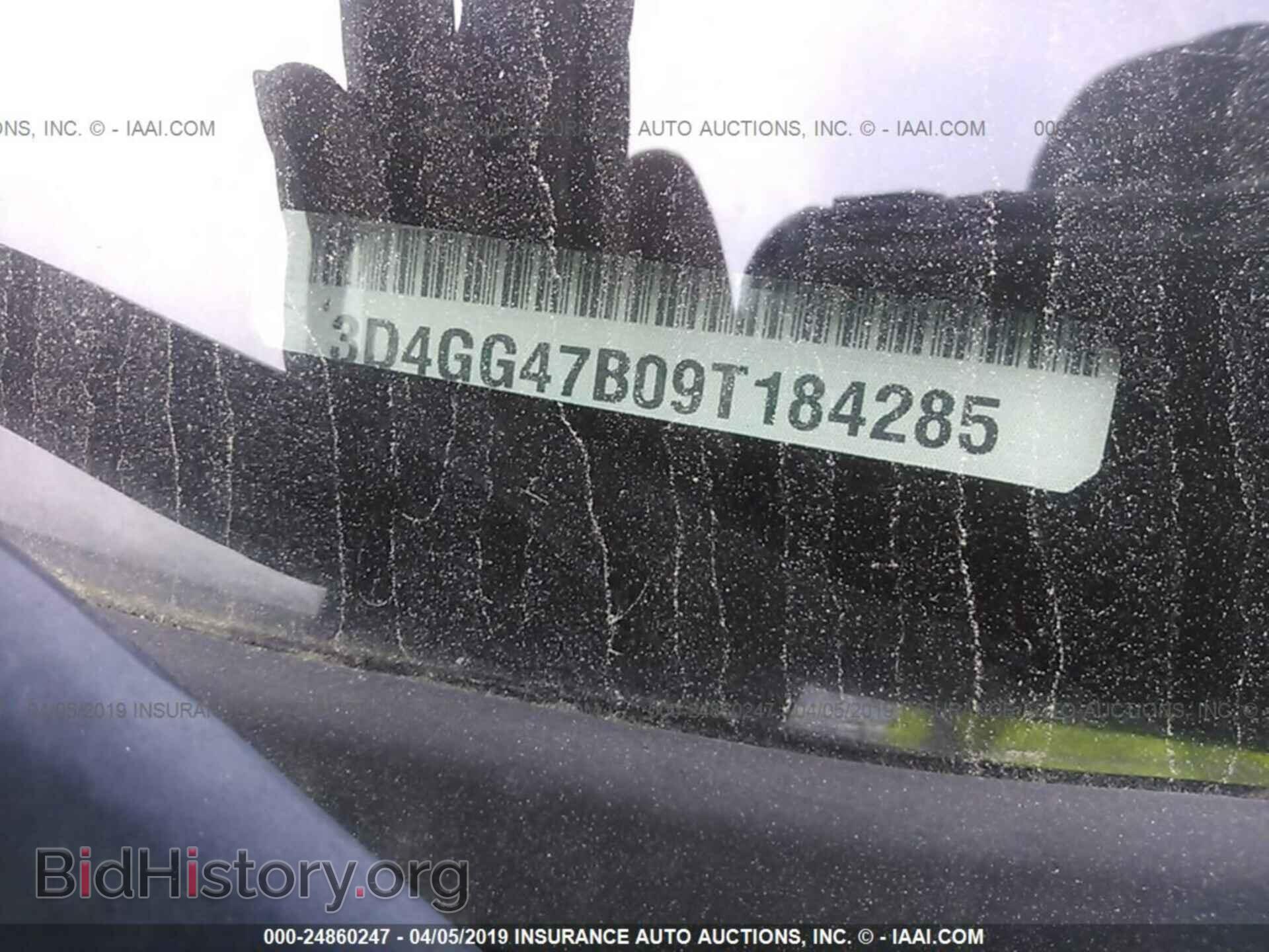 2009 DODGE JOURNEY - VIN: 3D4GG47B09T184285 - Фото 9