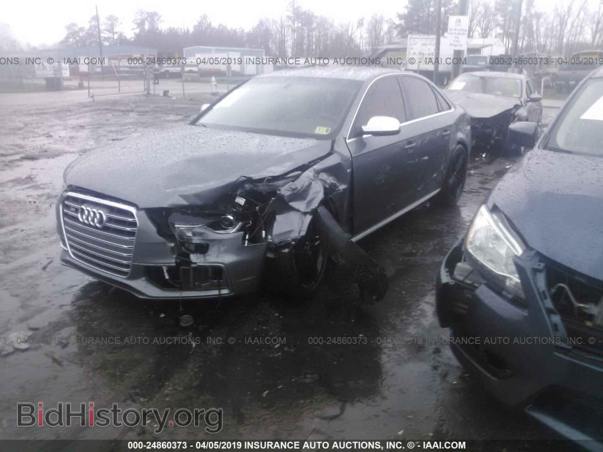 2014 AUDI S4 - VIN: WAUBGAFL4EA103254 - Фото 2