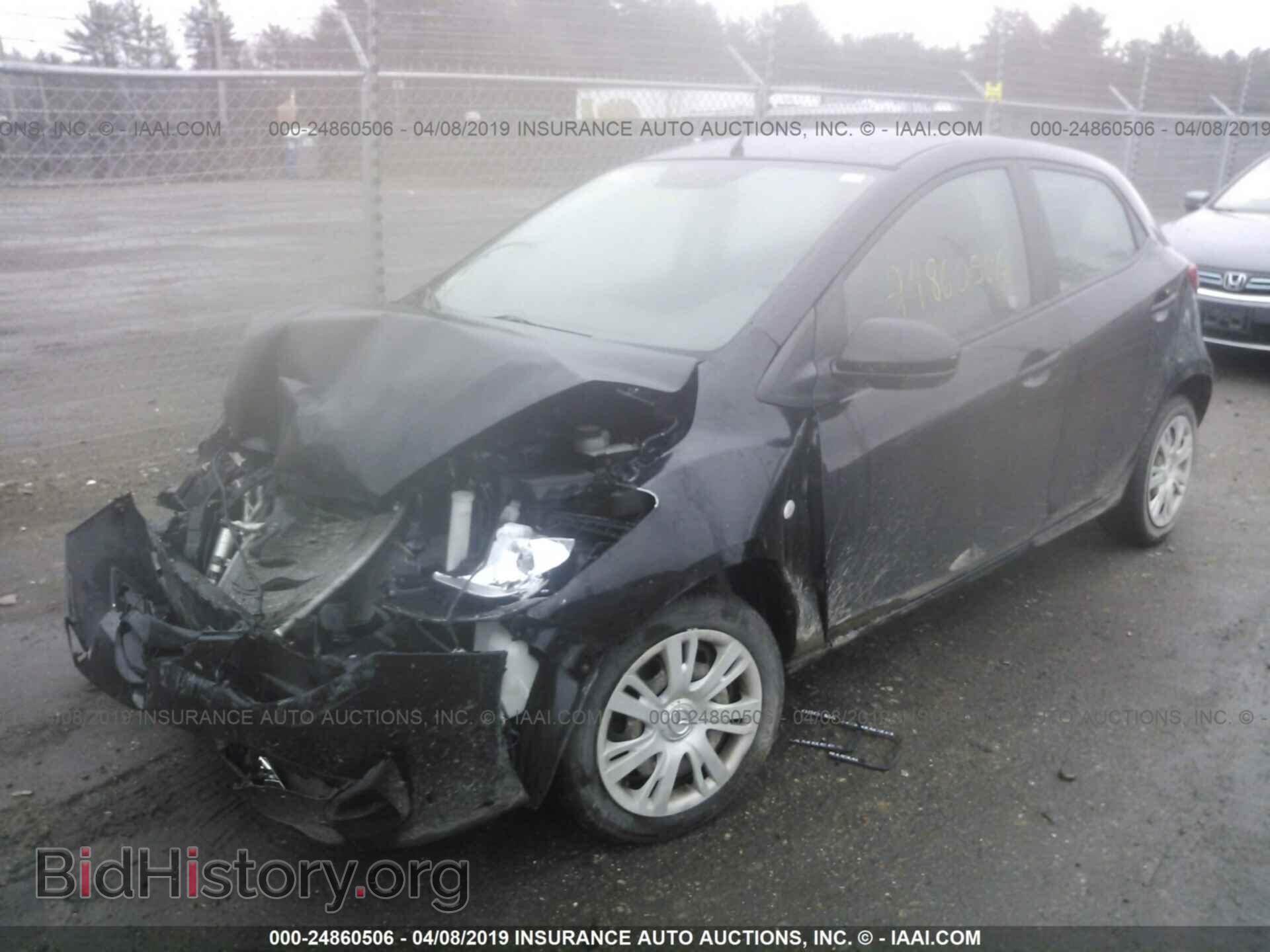 2011 MAZDA MAZDA2 - VIN: JM1DE1HZ2B0103287 - Фото 2