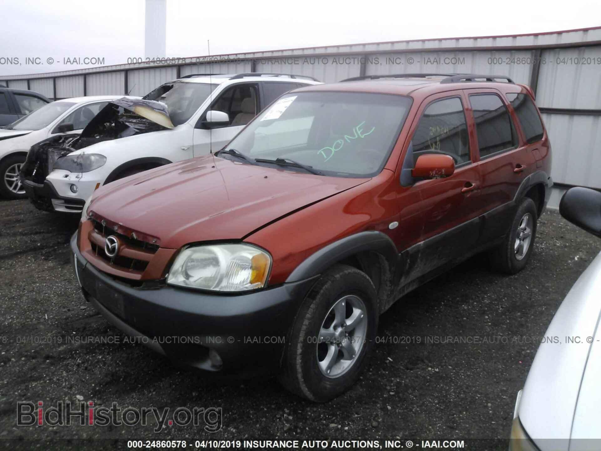 2005 MAZDA TRIBUTE - VIN: 4F2YZ06145KM36502 - Фото 2