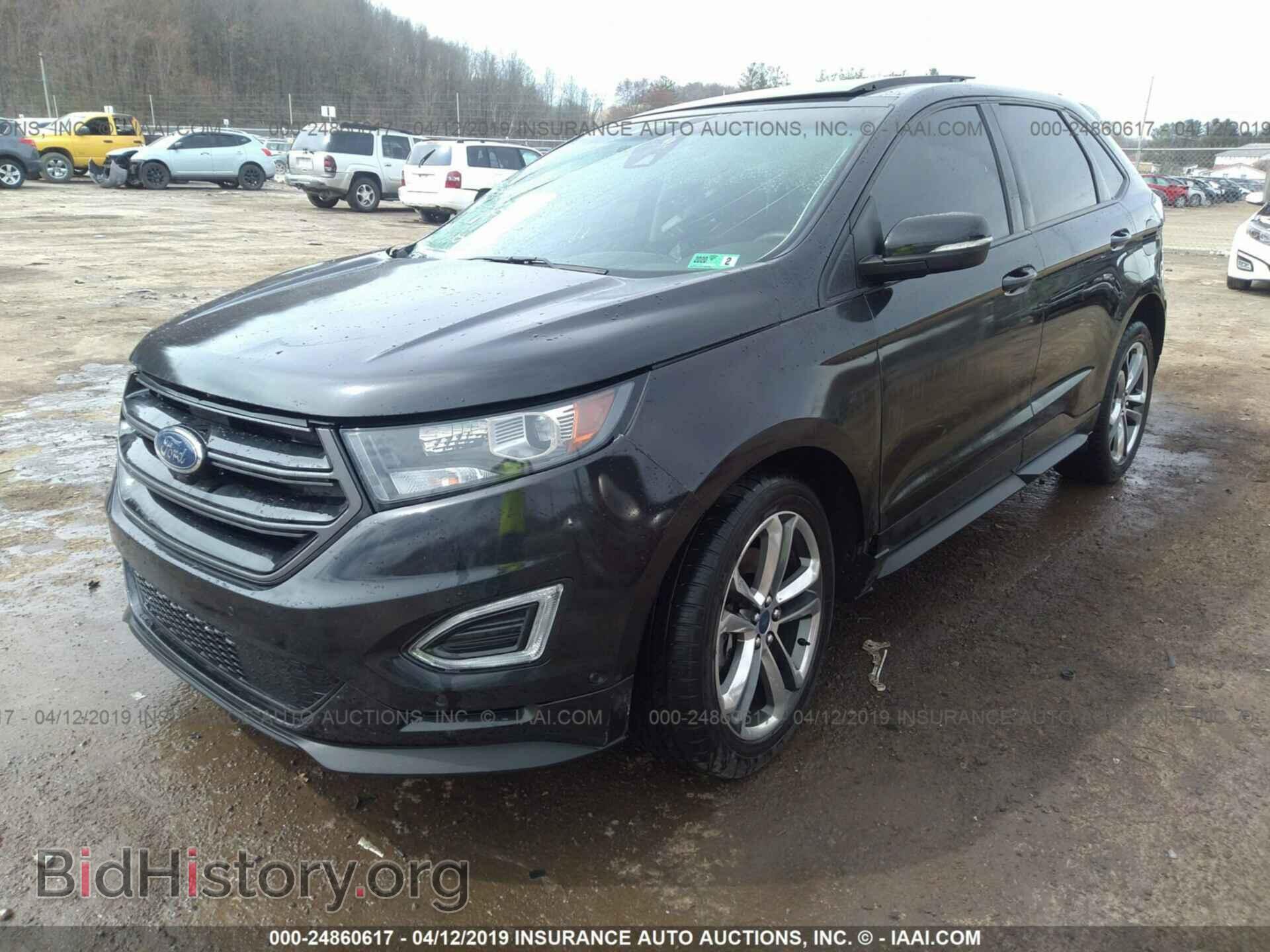 2015 FORD EDGE - VIN: 2FMTK4AP1FBC18333 - Фото 2